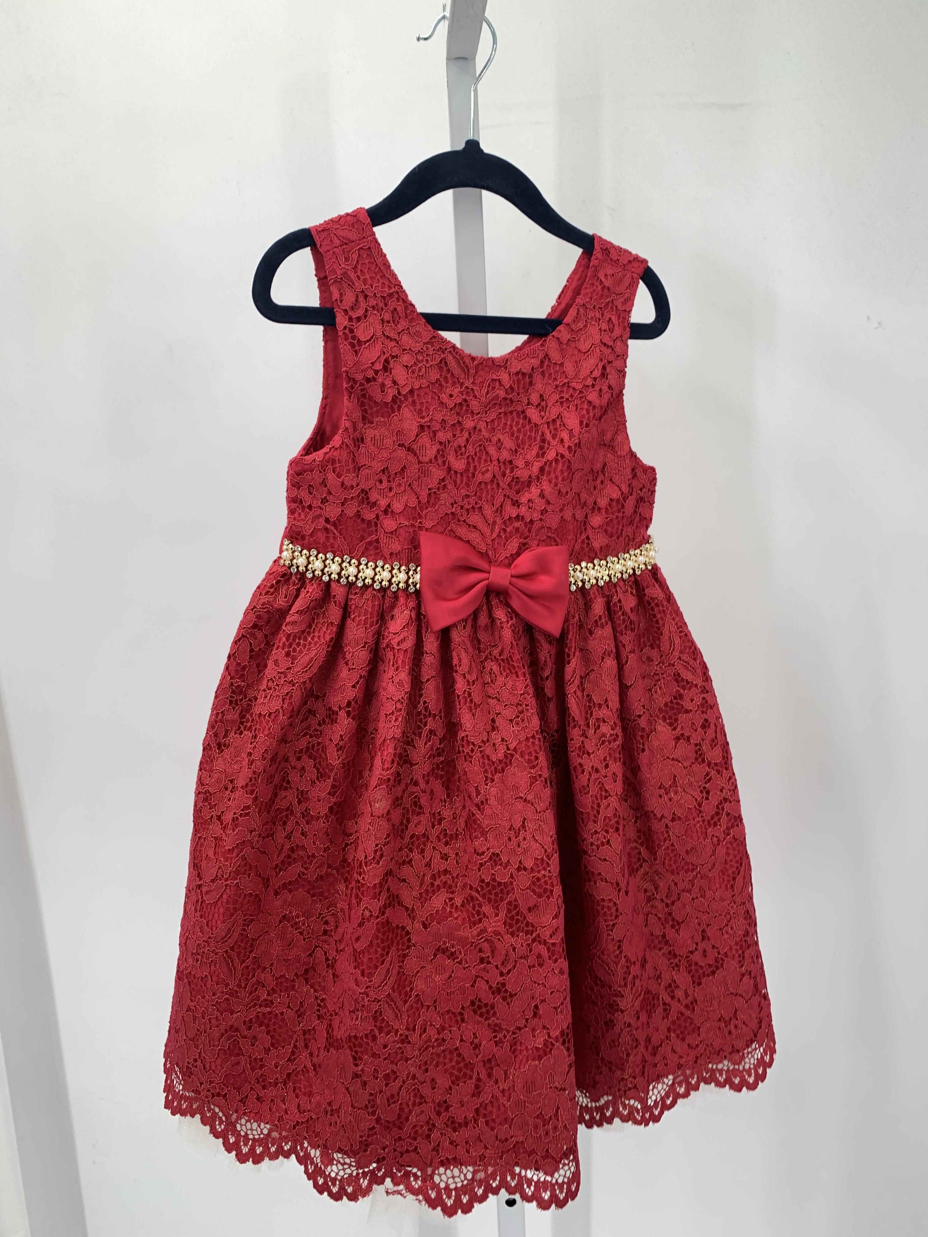 American Princess Size 5 Girls Sleeveless Dress