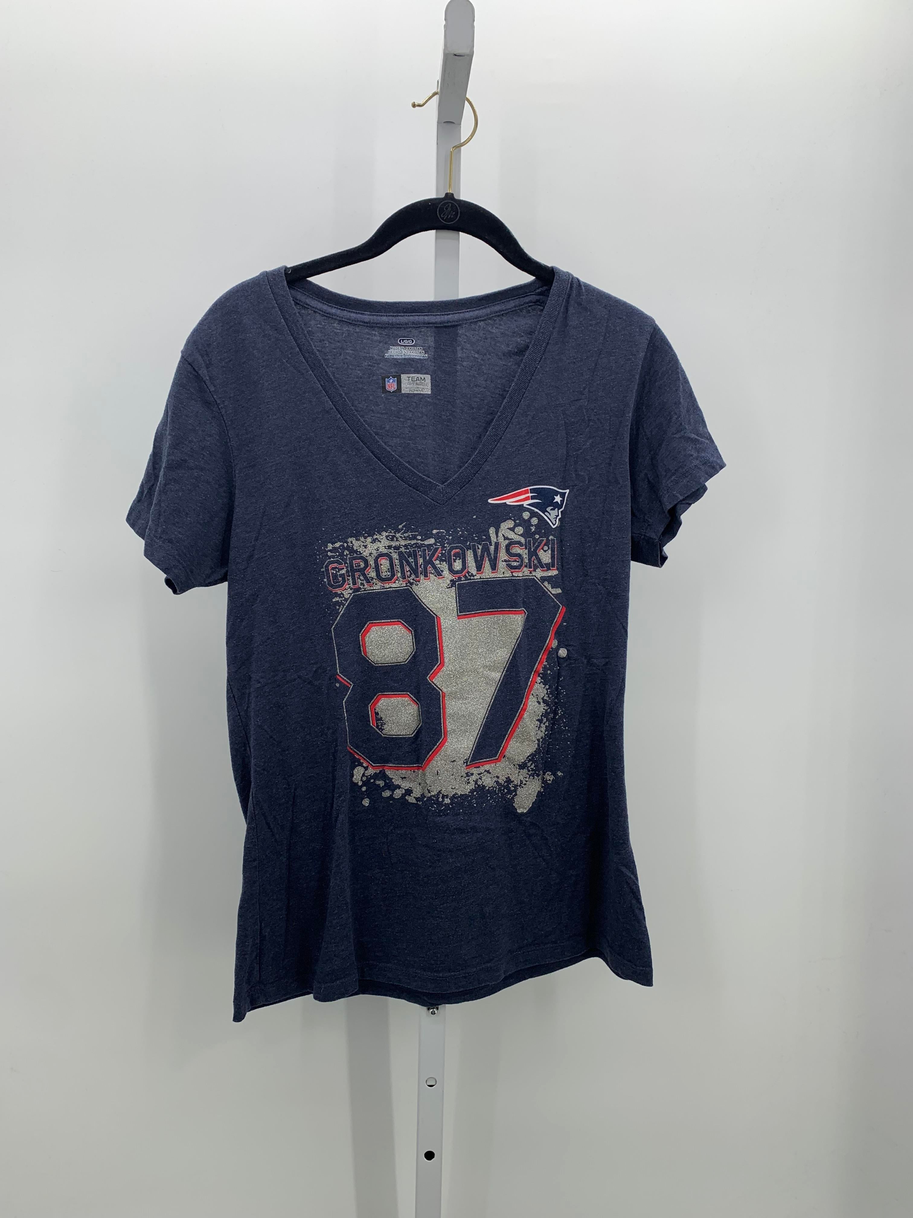 Team Apparel Size Large Misses Short Sleeve Shirt