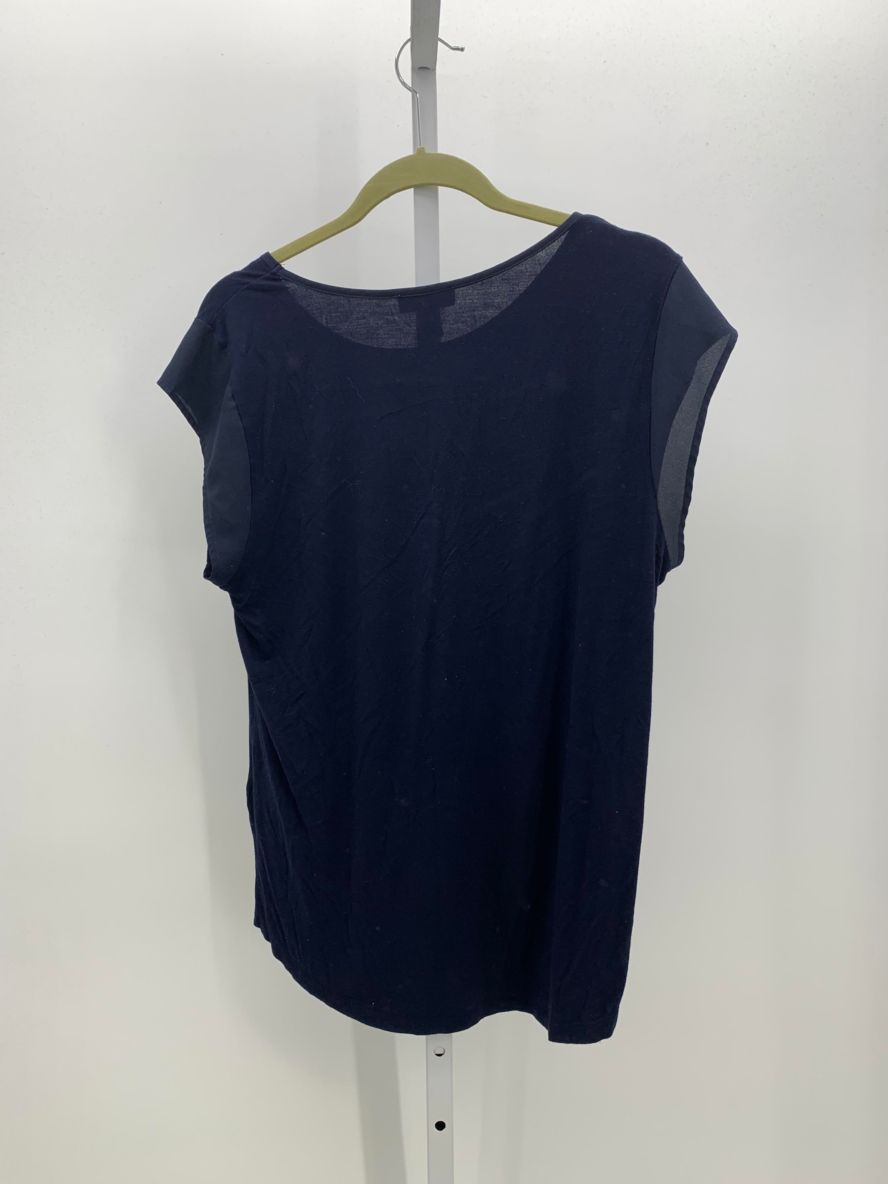 Calvin Klein Size Large Misses Short Sleeve Shirt