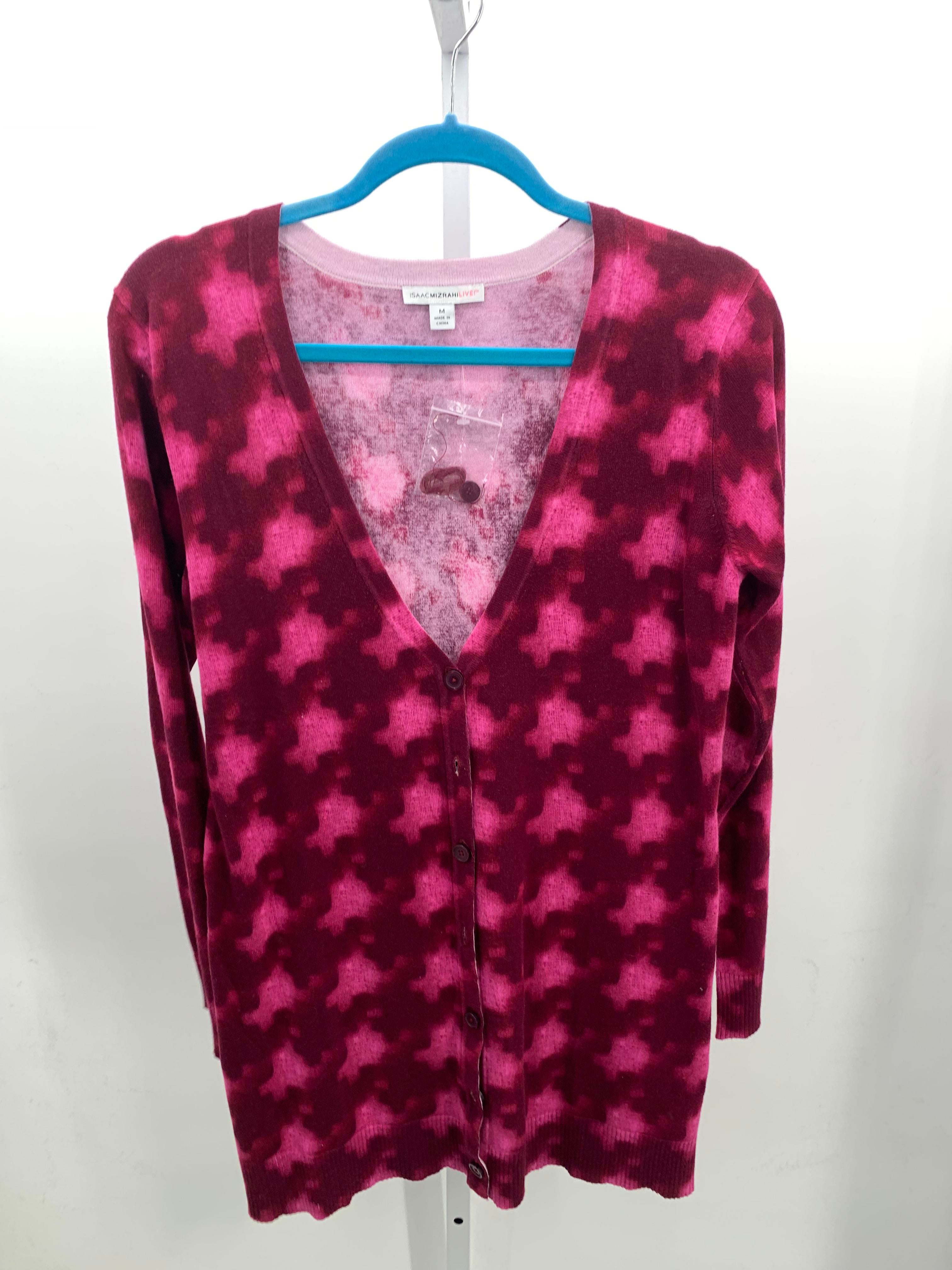 Isaac Mizrahi Size Medium Misses Long Slv Sweater