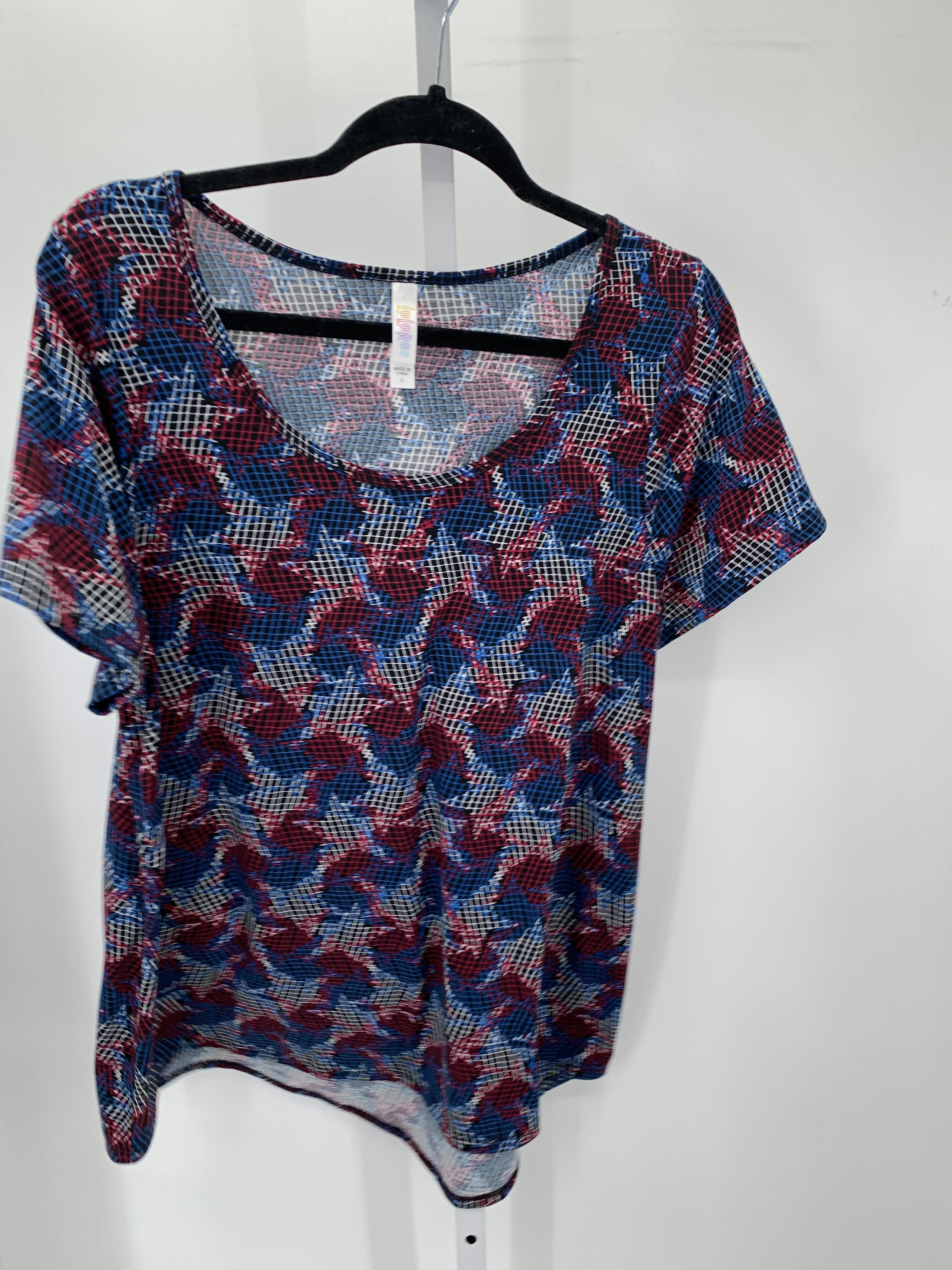 Lularoe Size Extra Large Misses Short Sleeve Shirt