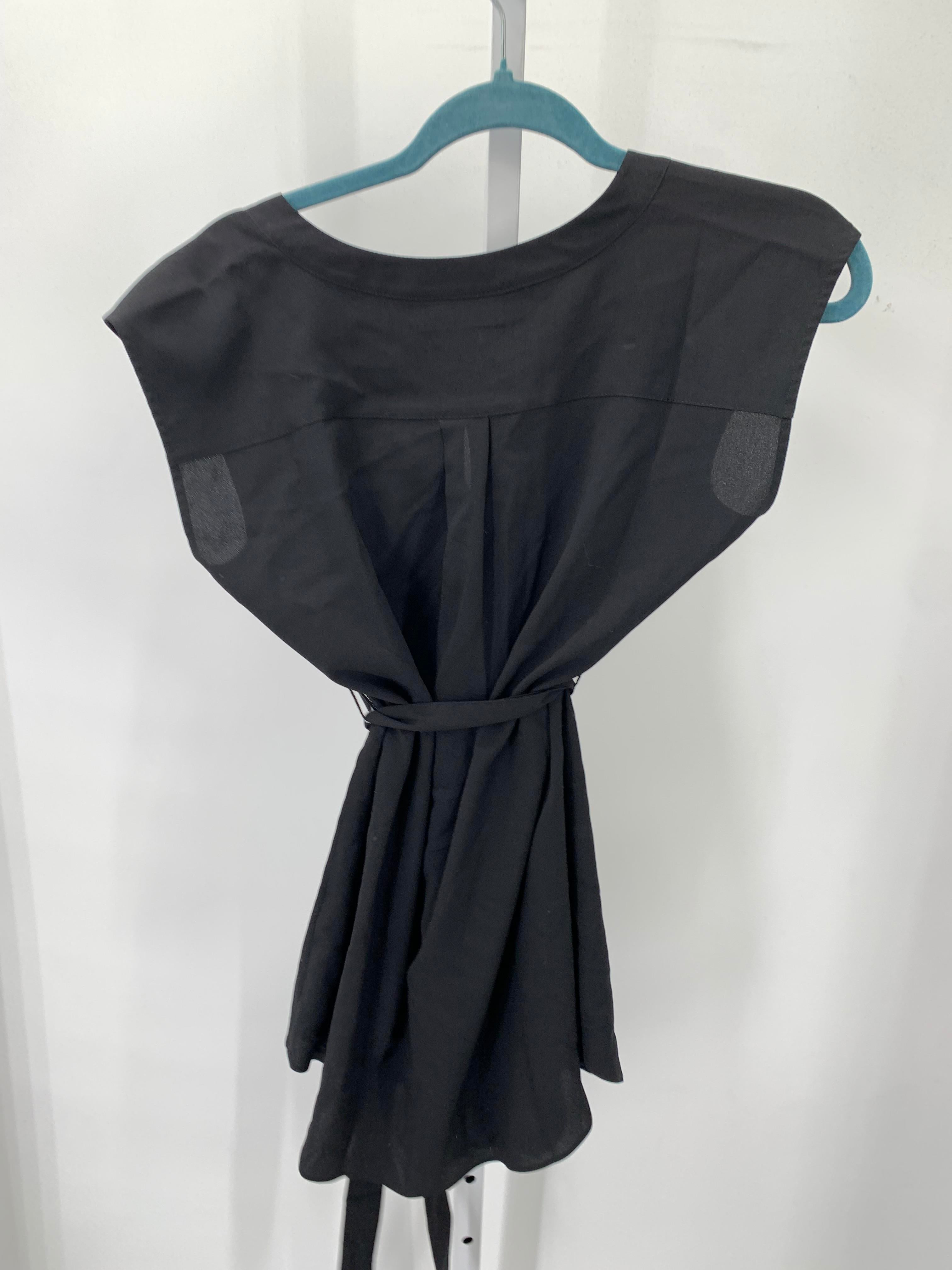 Motherhood Black Size Small Maternity Short Sleeve Shirt