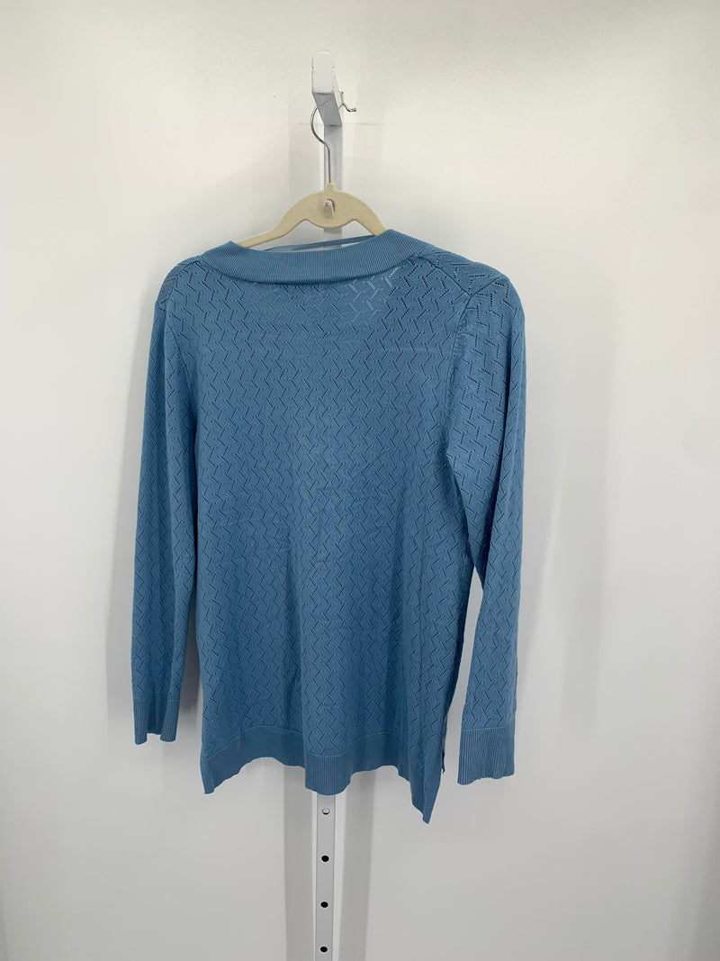 Cable & Gauge Size Medium Misses Long Slv Sweater