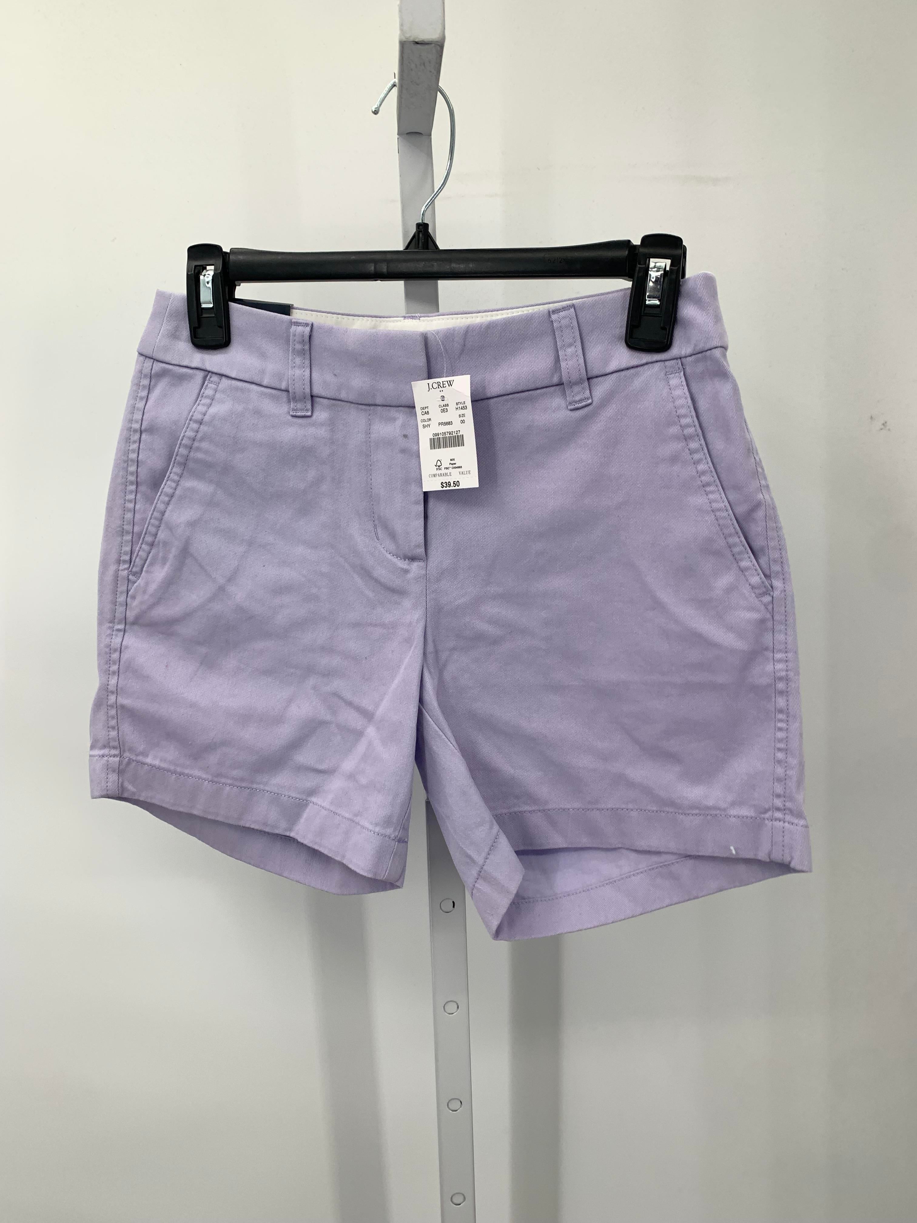 J. Crew Size 00 Misses Shorts