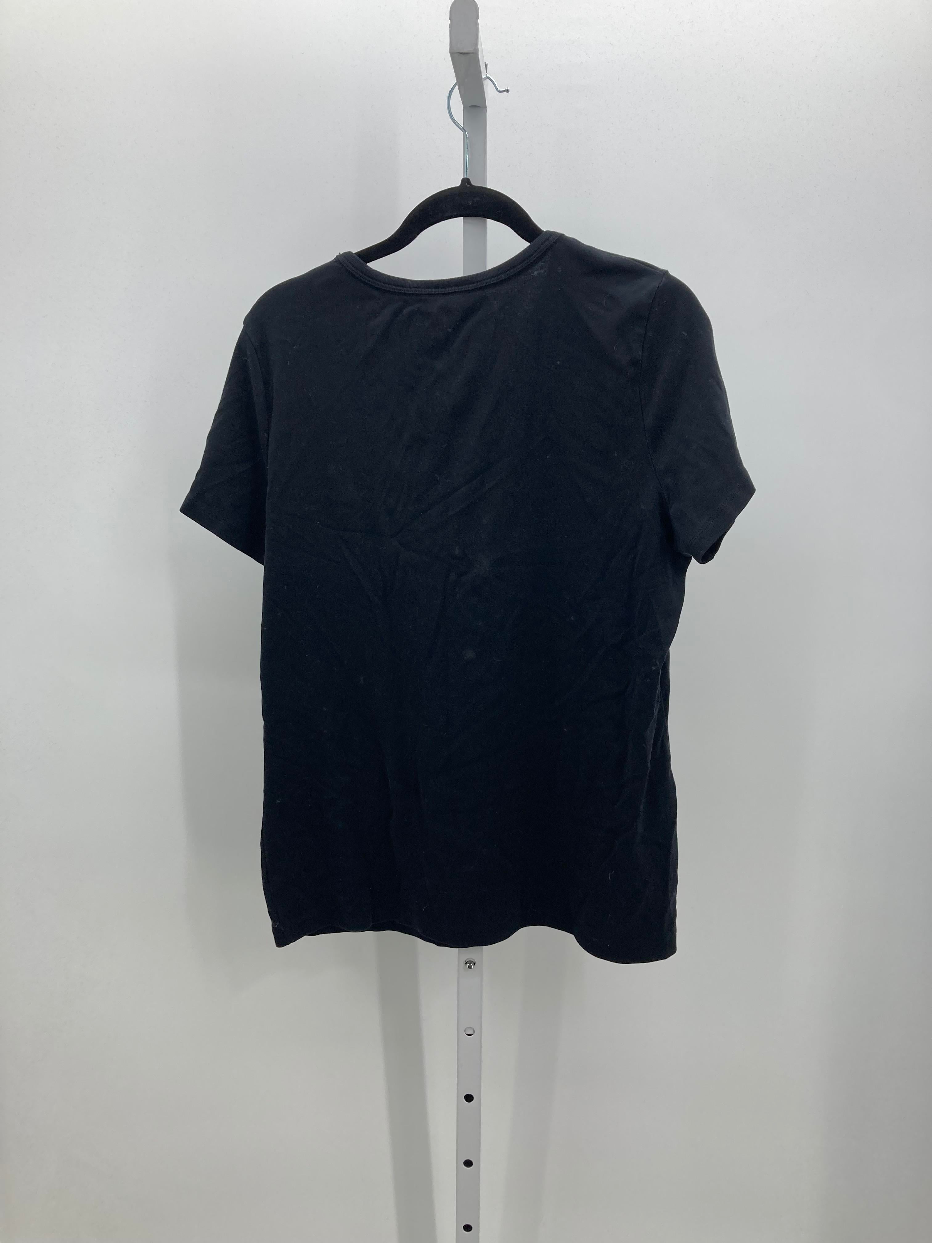 Lands End Size Large Misses Short Sleeve Shirt