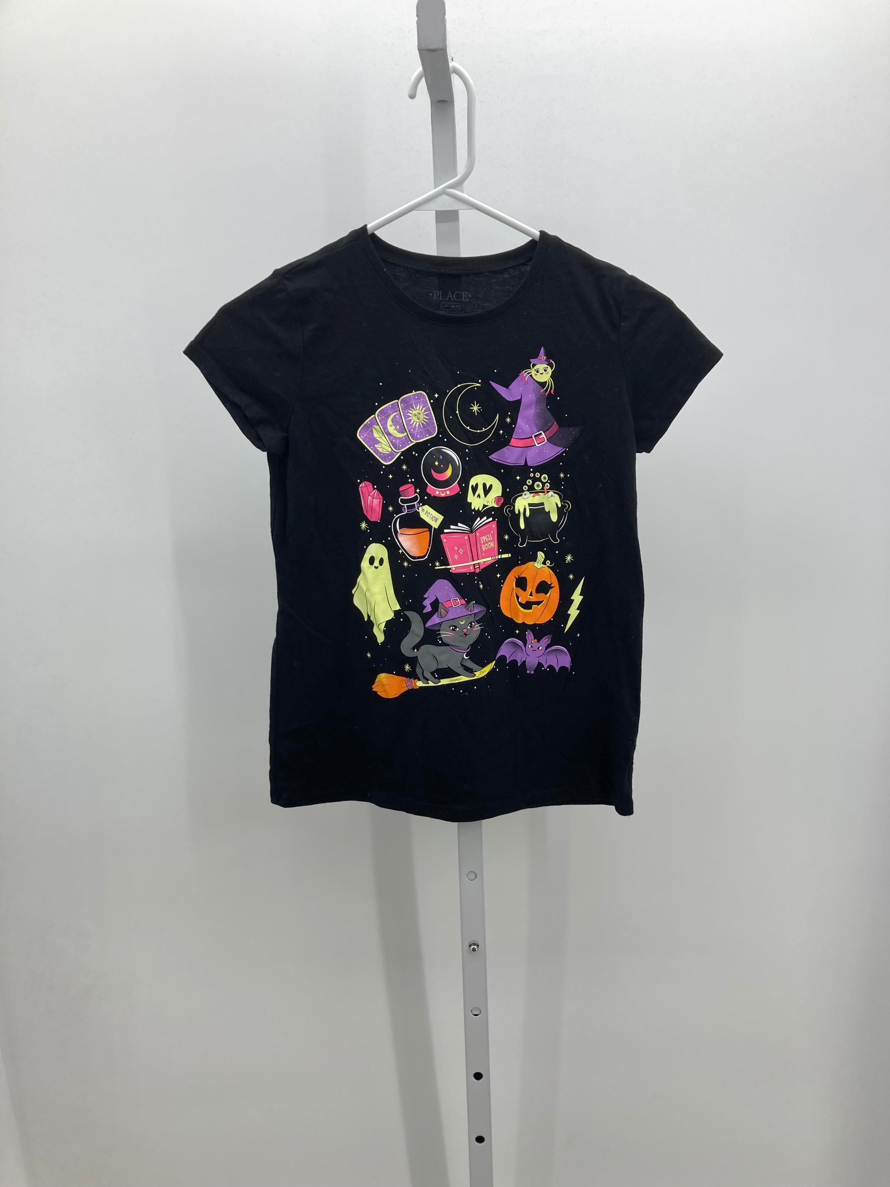 SHORT SLV SHIRT WITCHES KNIT