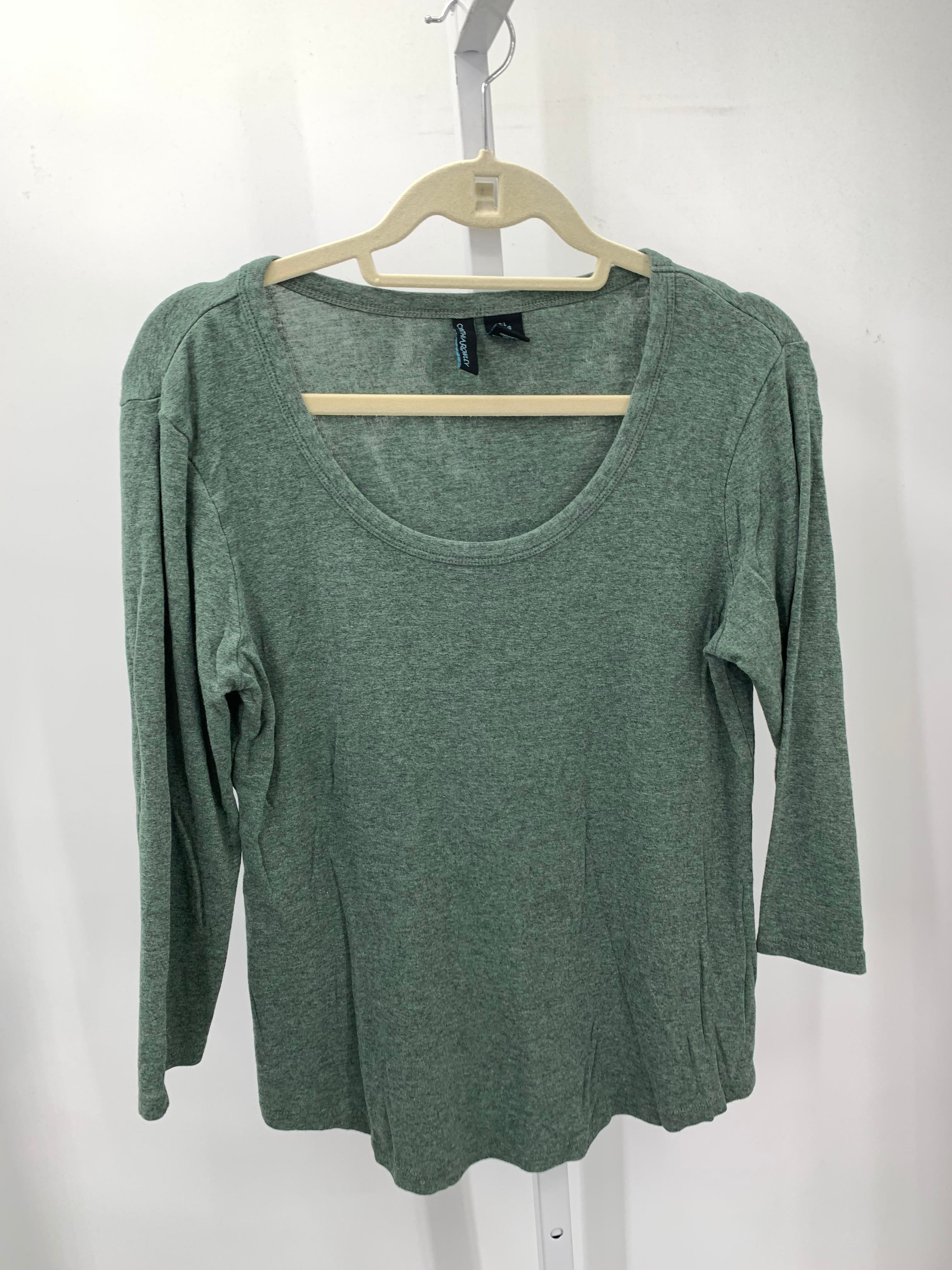 Cynthia Rowley Size Large Misses 3/4 Sleeve Shirt