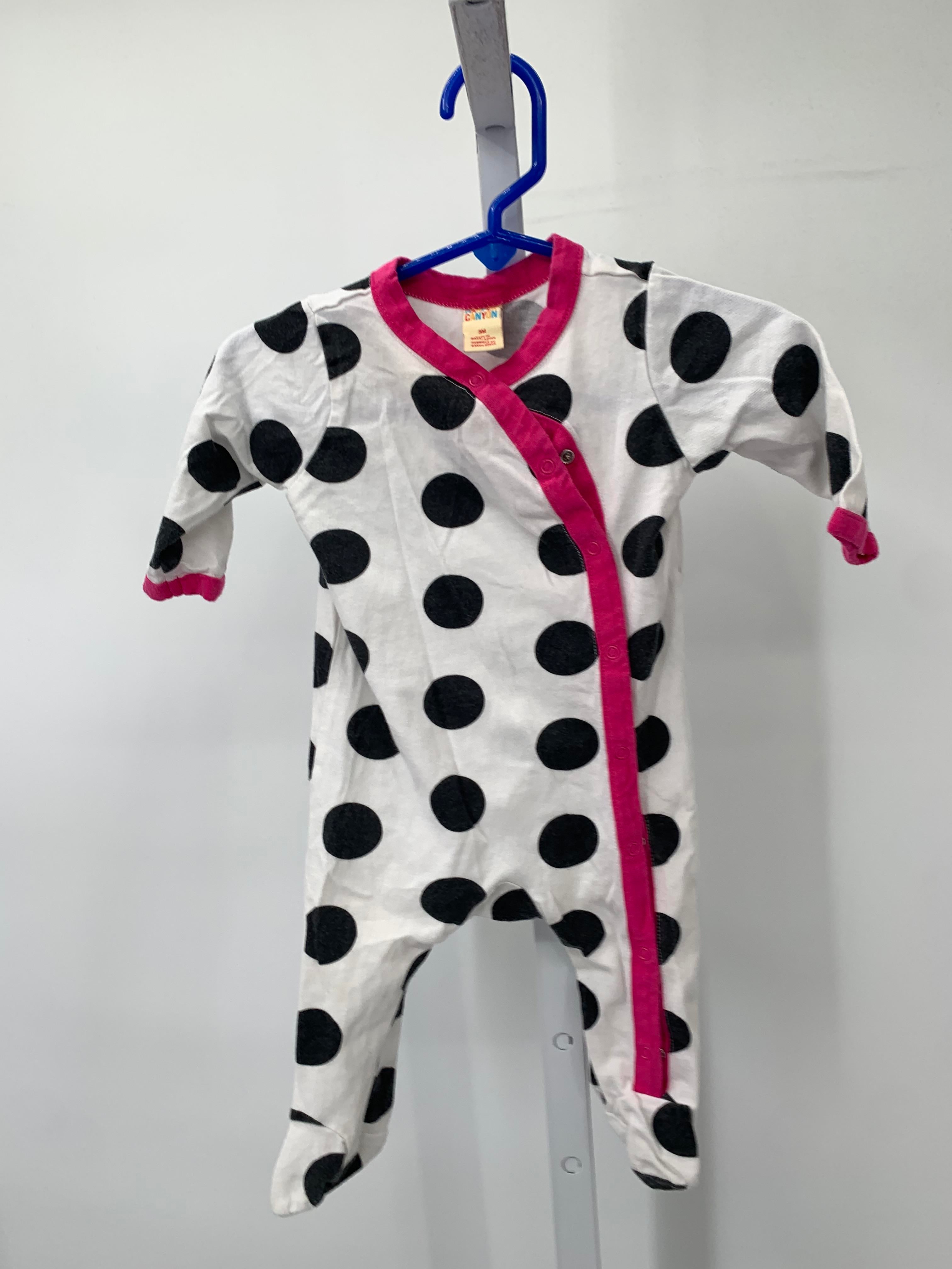 Harper Canyon Size 3 Months Girls Long Slv. Romper