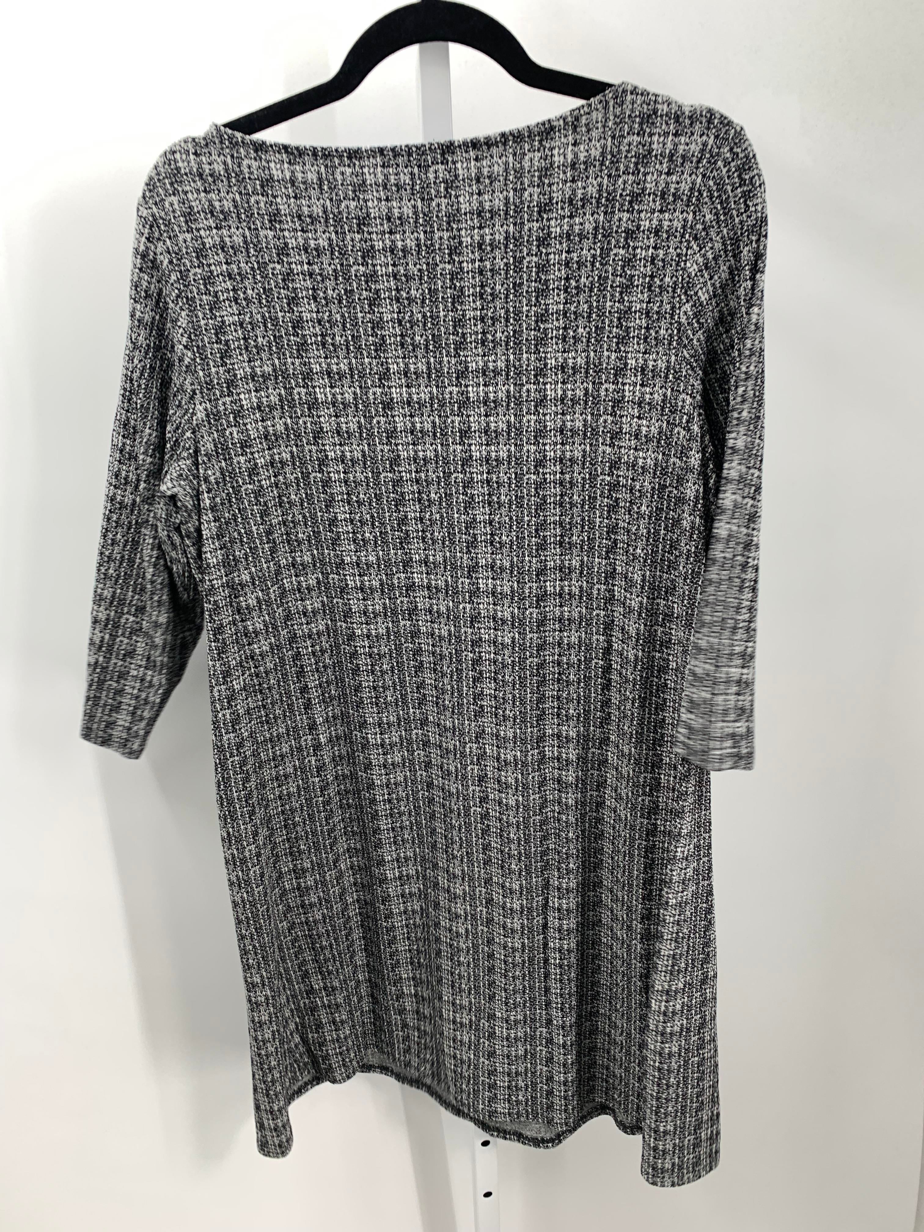 J-Jill Size Medium Petite Petite Long Sleeve Dress