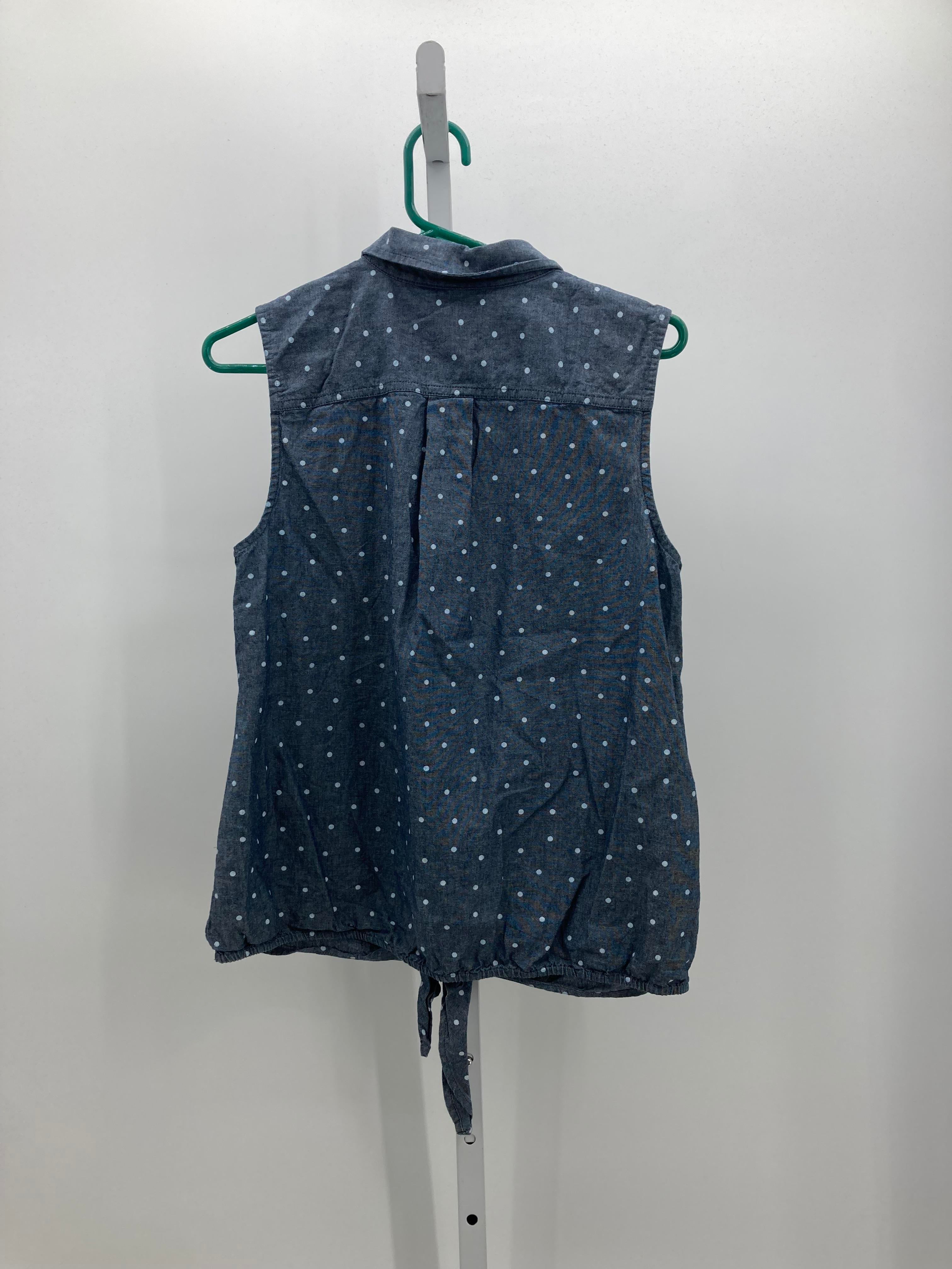 Talbots Size Medium Misses Sleeveless Shirt