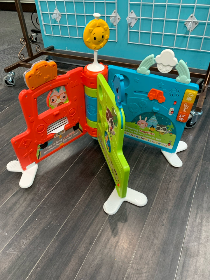 Fisher-Price Sit-to-Stand Giant Activity Book, Electronic Learning Toy and Activ