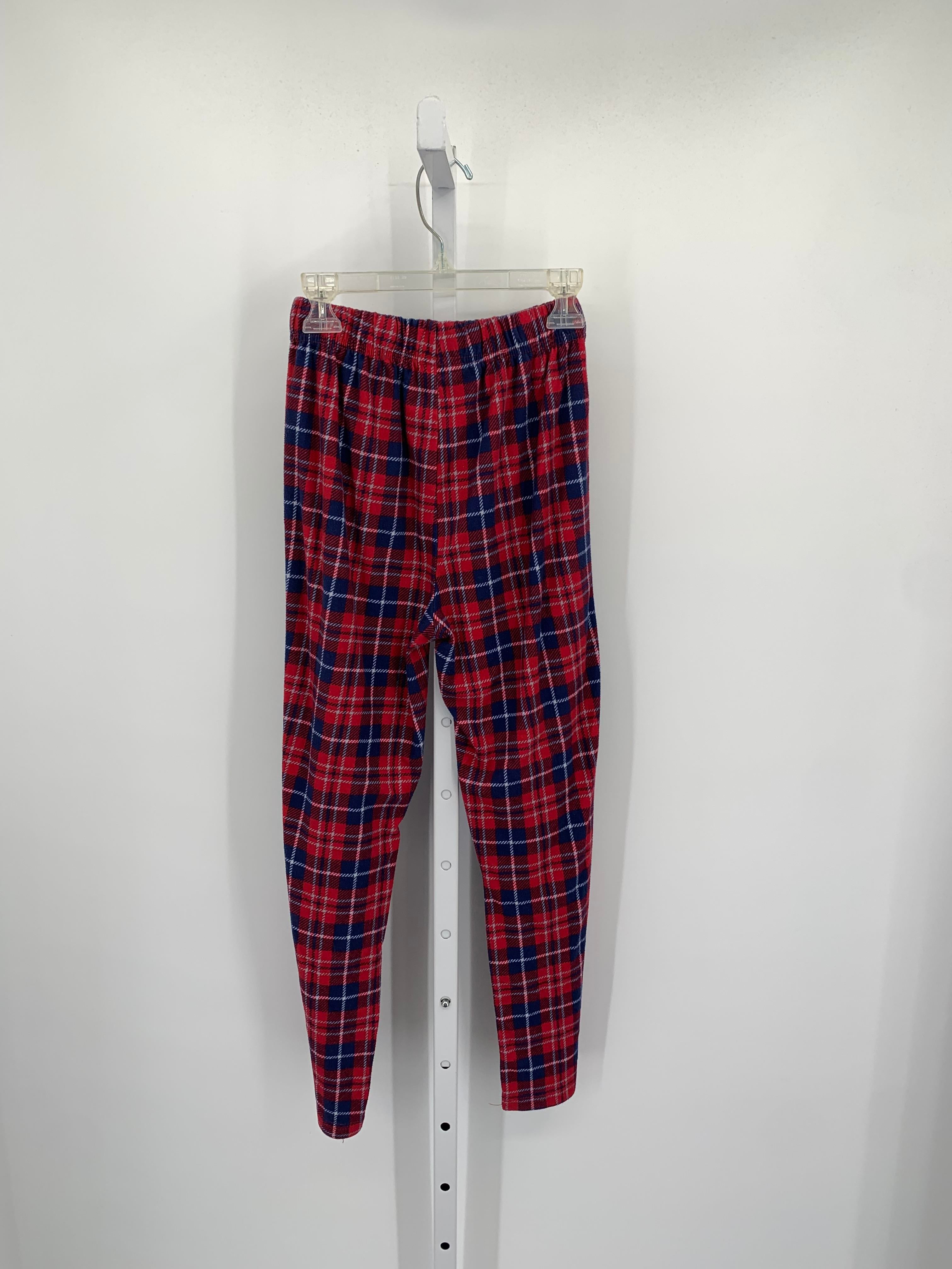 PLAID ELASTIC WAIST.