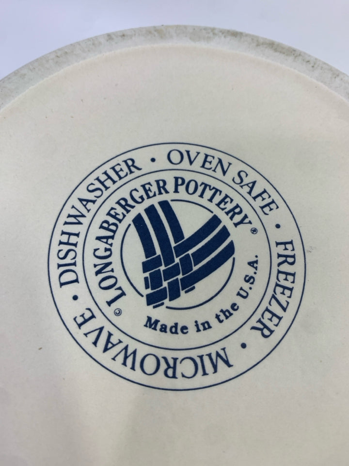 POTTERY WOVEN TRADITIONS PITCHER - HERITAGE BLUE