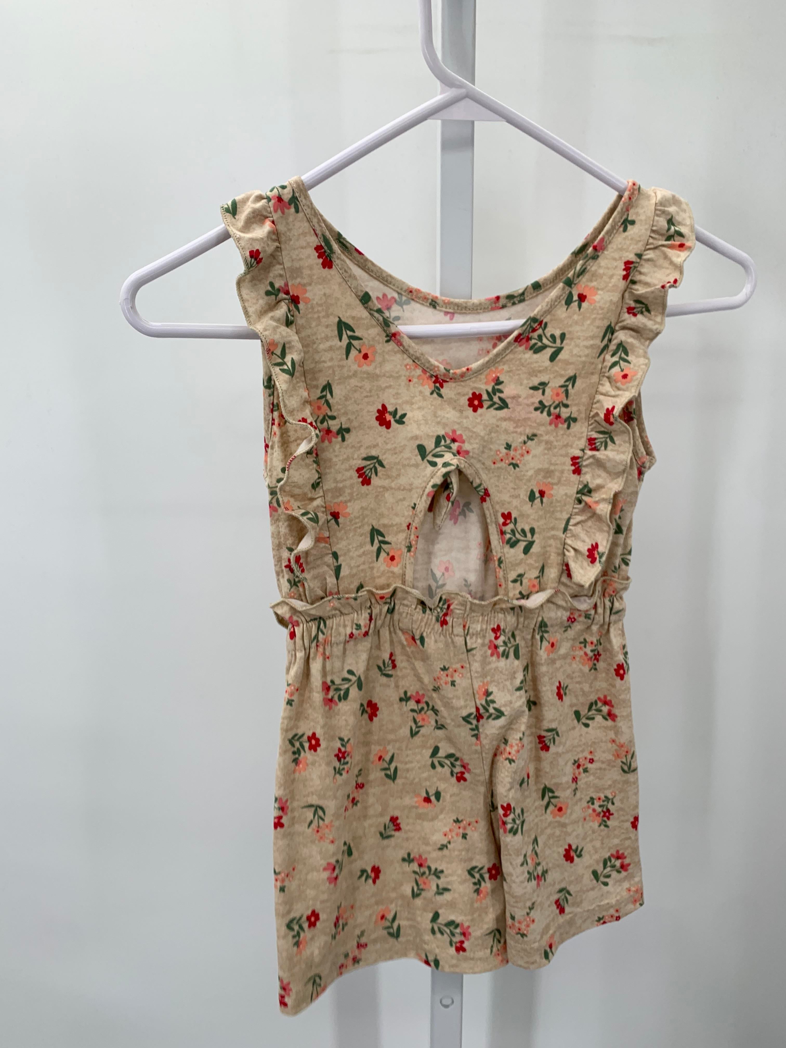 Freestyle Size 6 Girls Sleeveless Romper