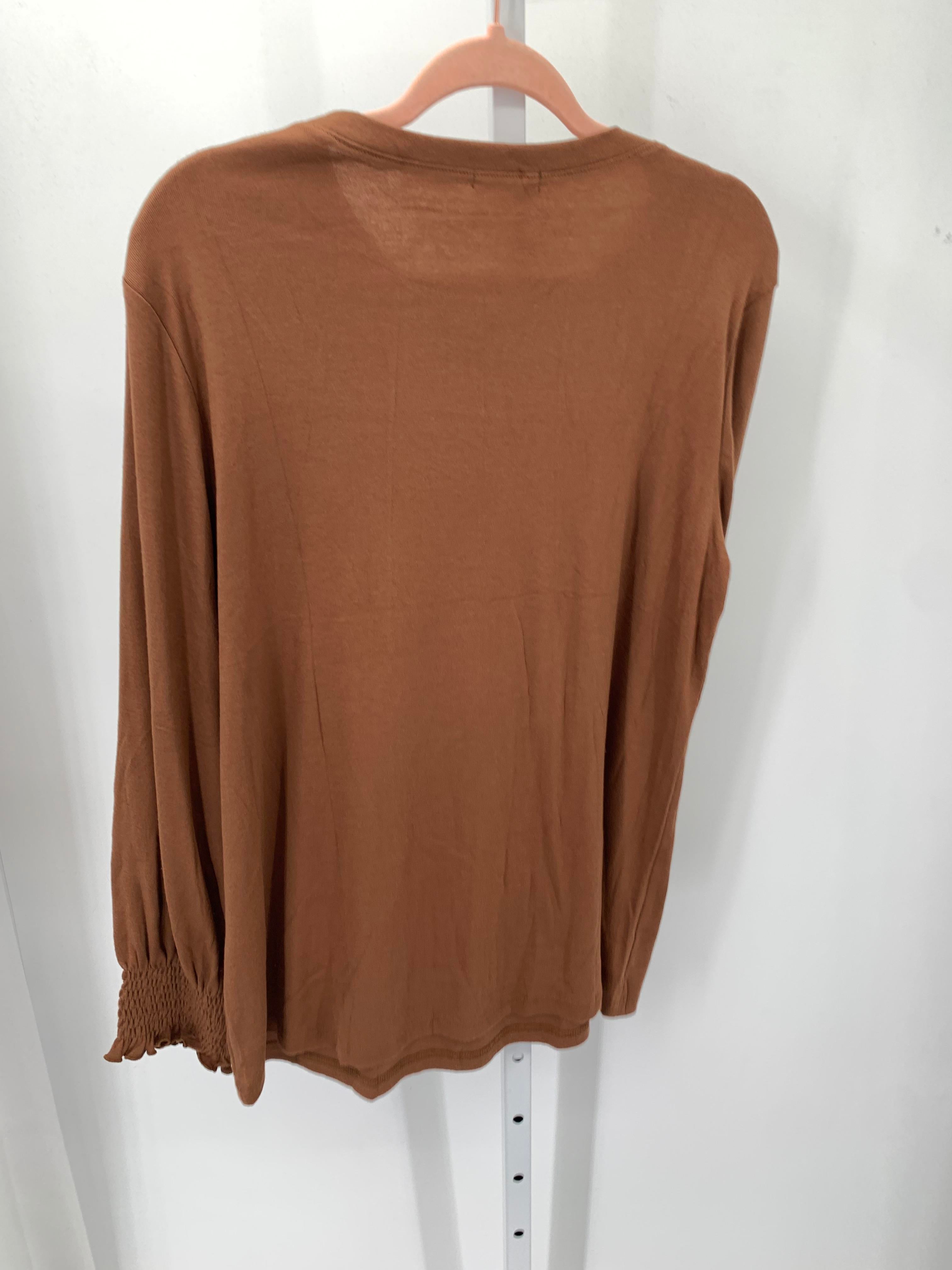 Size Extra Large Misses Long Sleeve Shirt