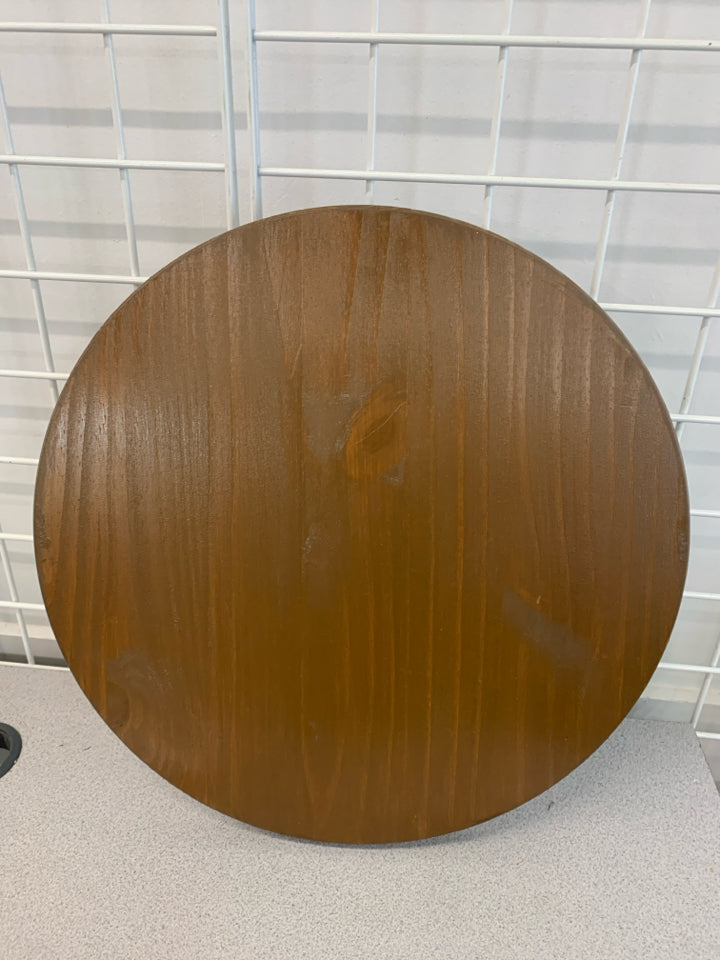 "GATHER" WOODEN TRAY.