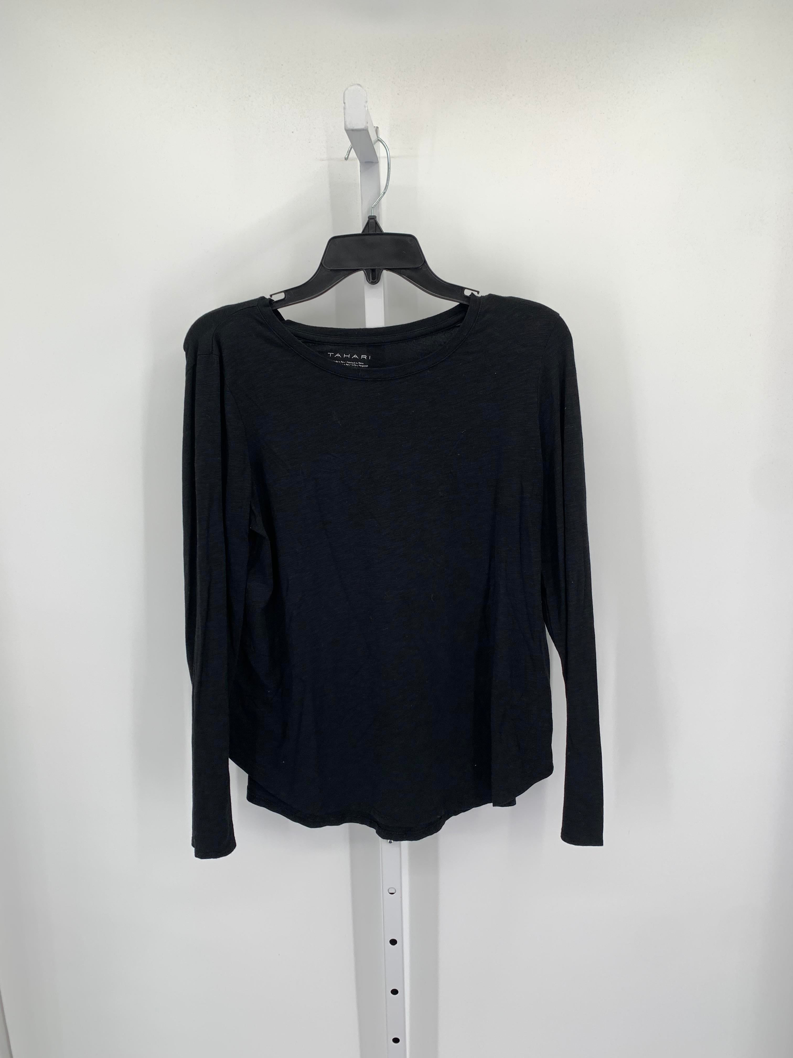 Tahari Size Medium Misses Long Sleeve Shirt