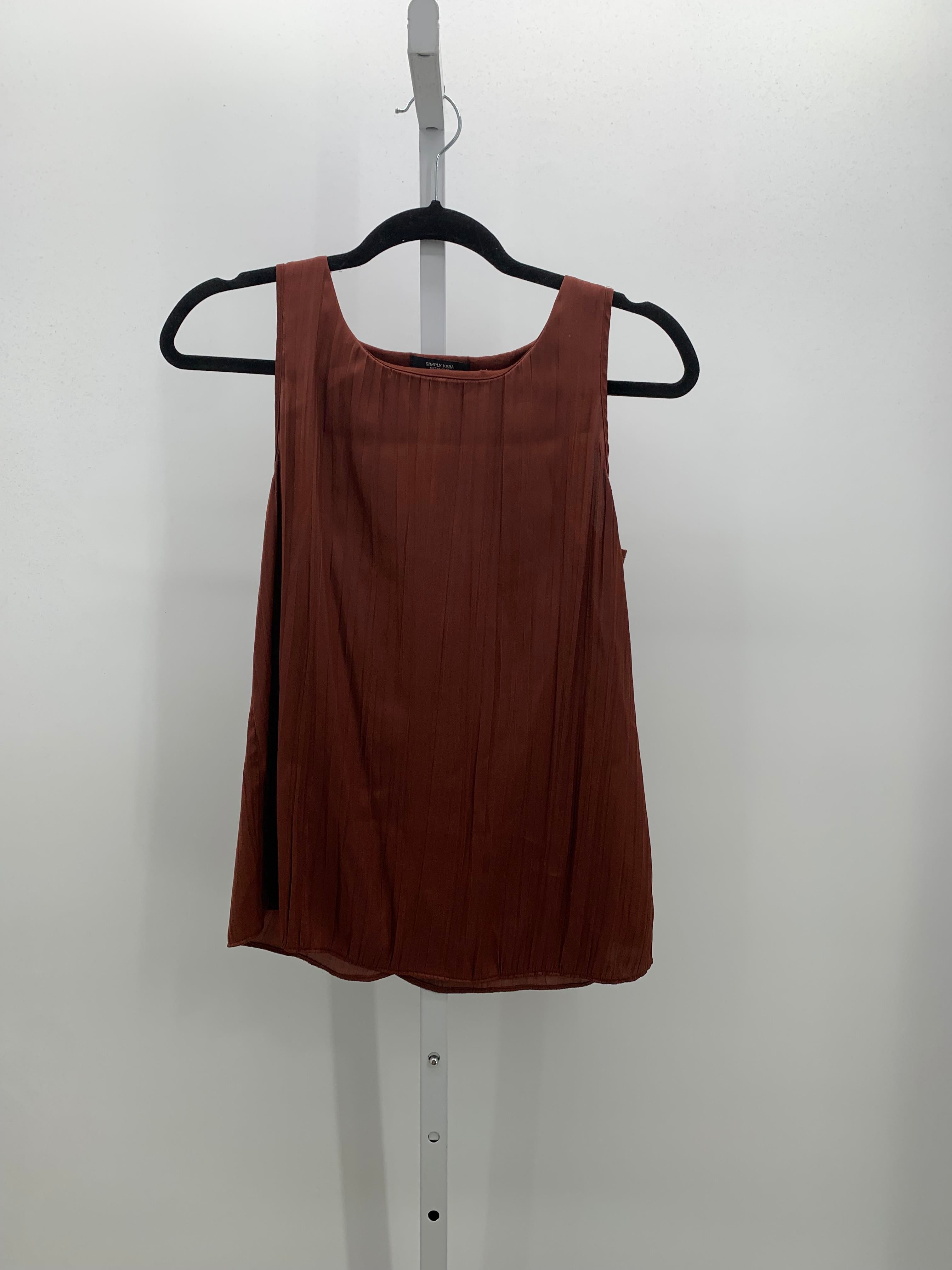 Vera Wang Size X Small Misses Sleeveless Shirt