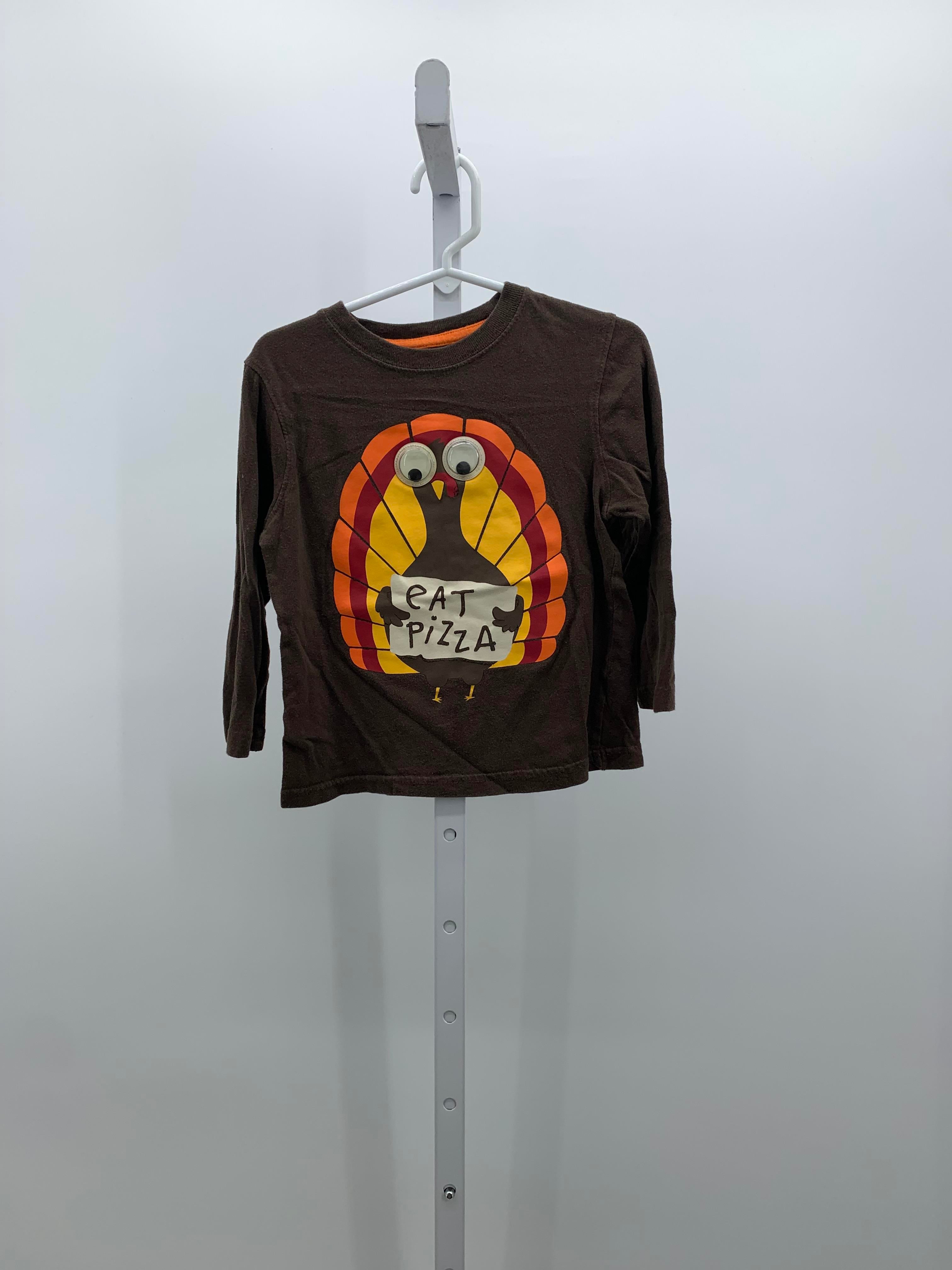 LONG SLV SHIRT EAT PIZZA TURKEY