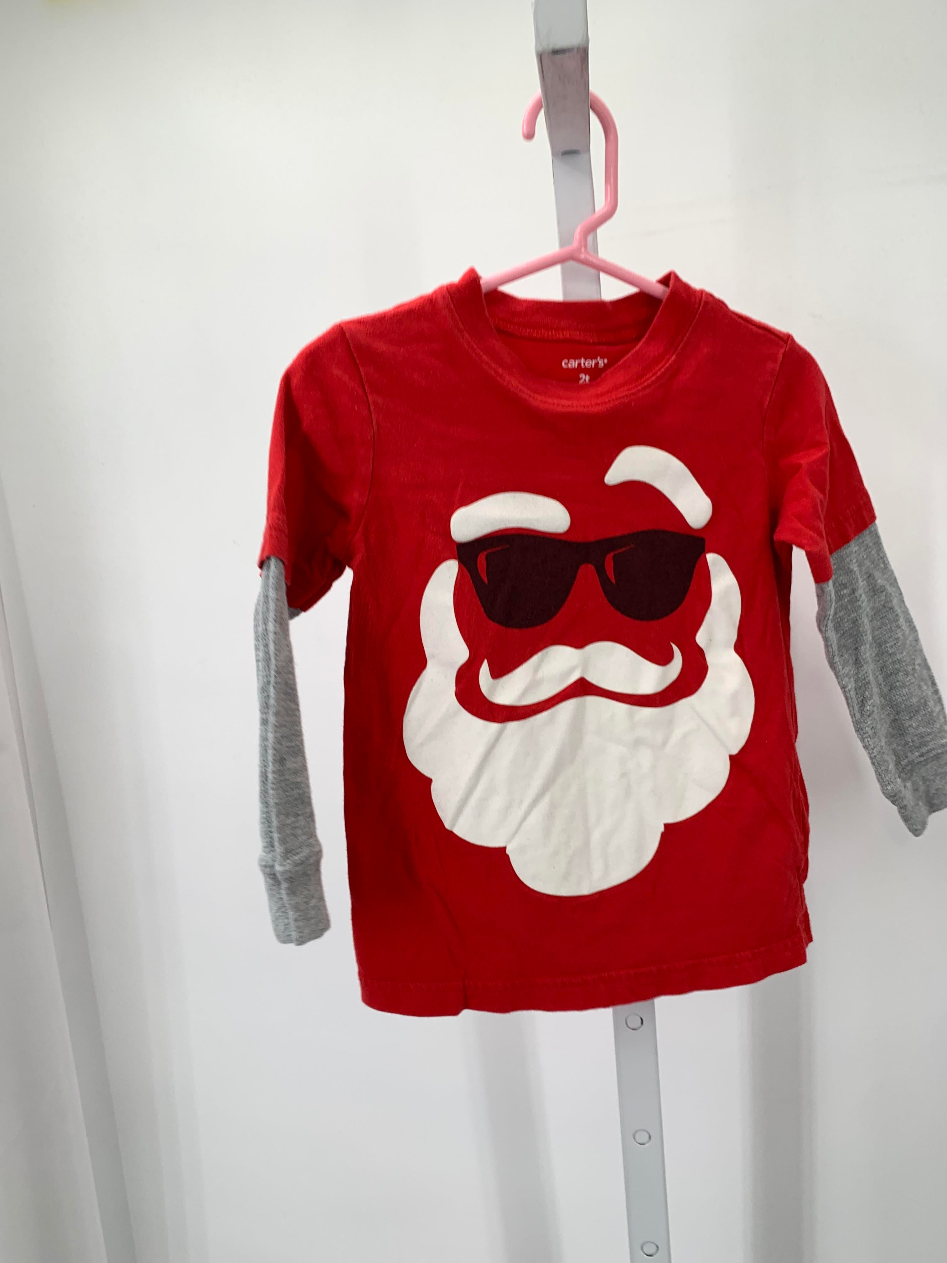LONG SLV SHIRT SANTA