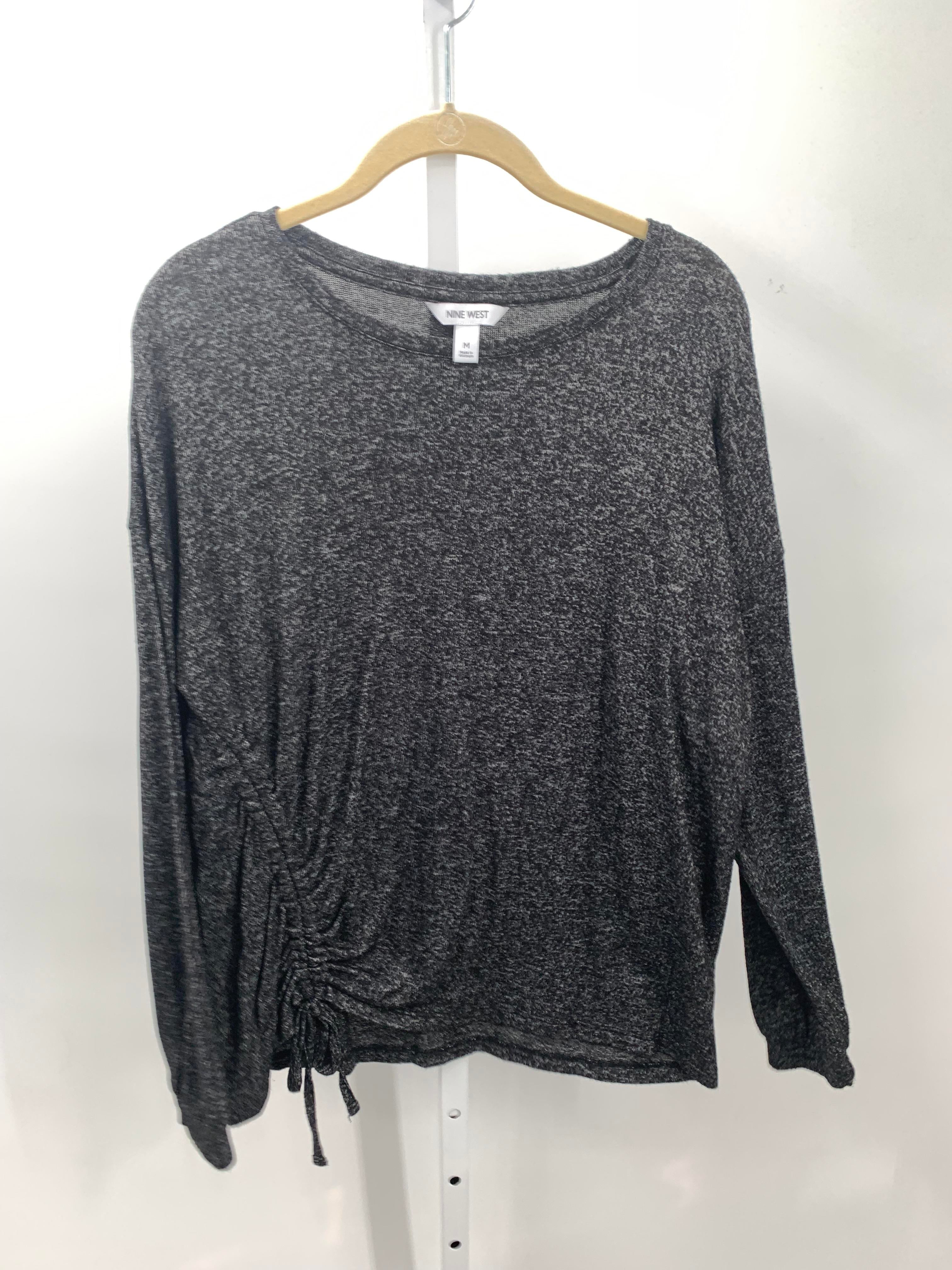 Nine West Size Medium Misses Long Sleeve Shirt