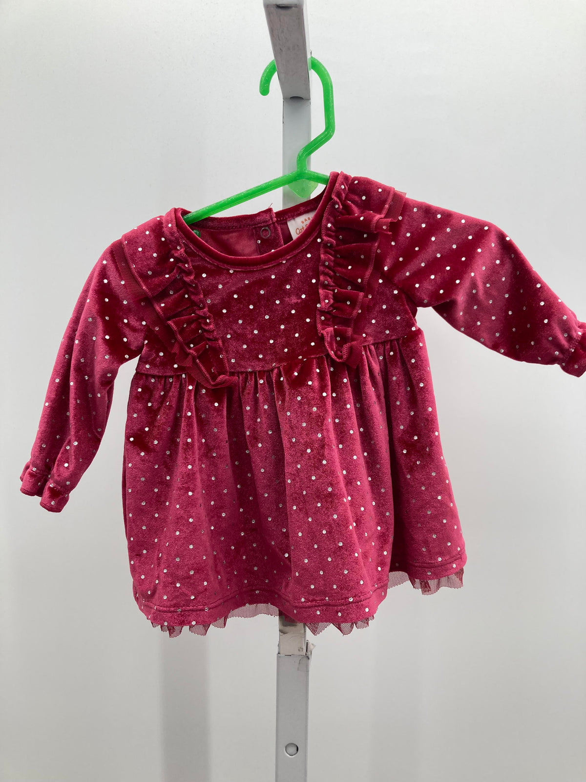 Cat & Jack Size 0-3 months Girls Long Sleeve Dress