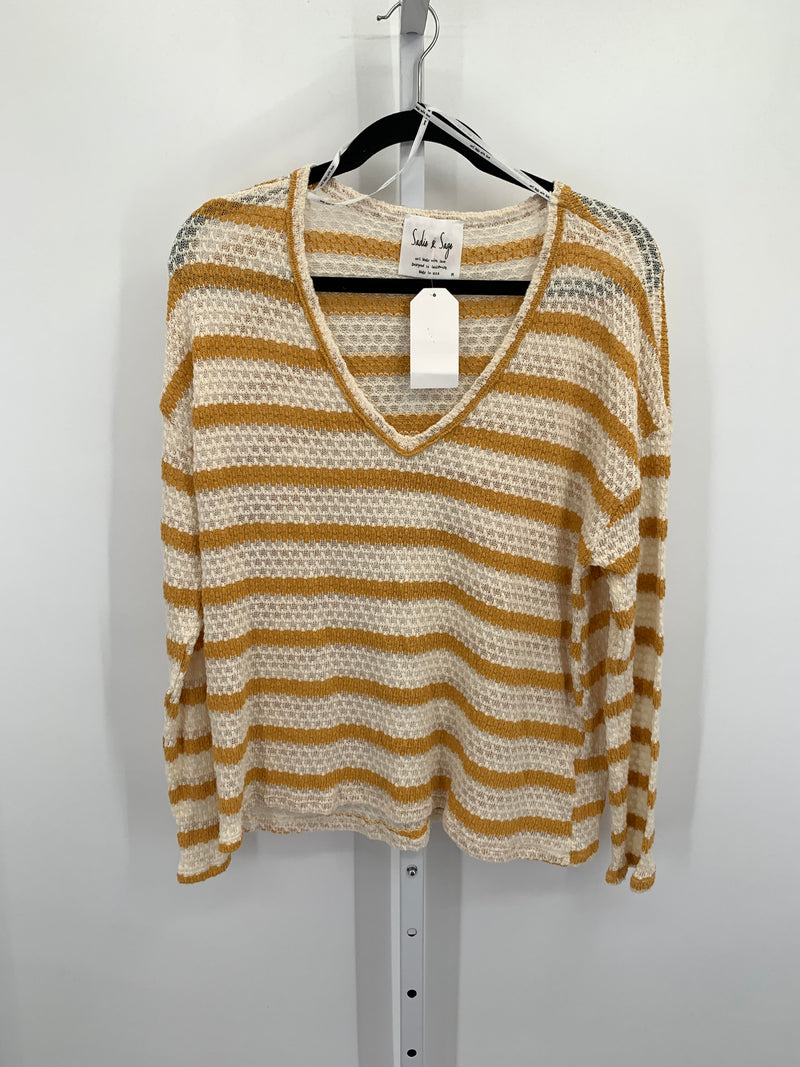 Size Medium Misses Long Slv Sweater