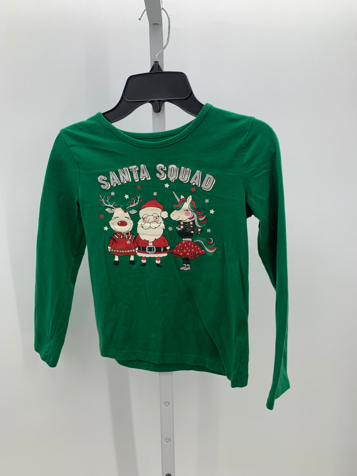LONG SLV SHIRT SANTA SQUAD.