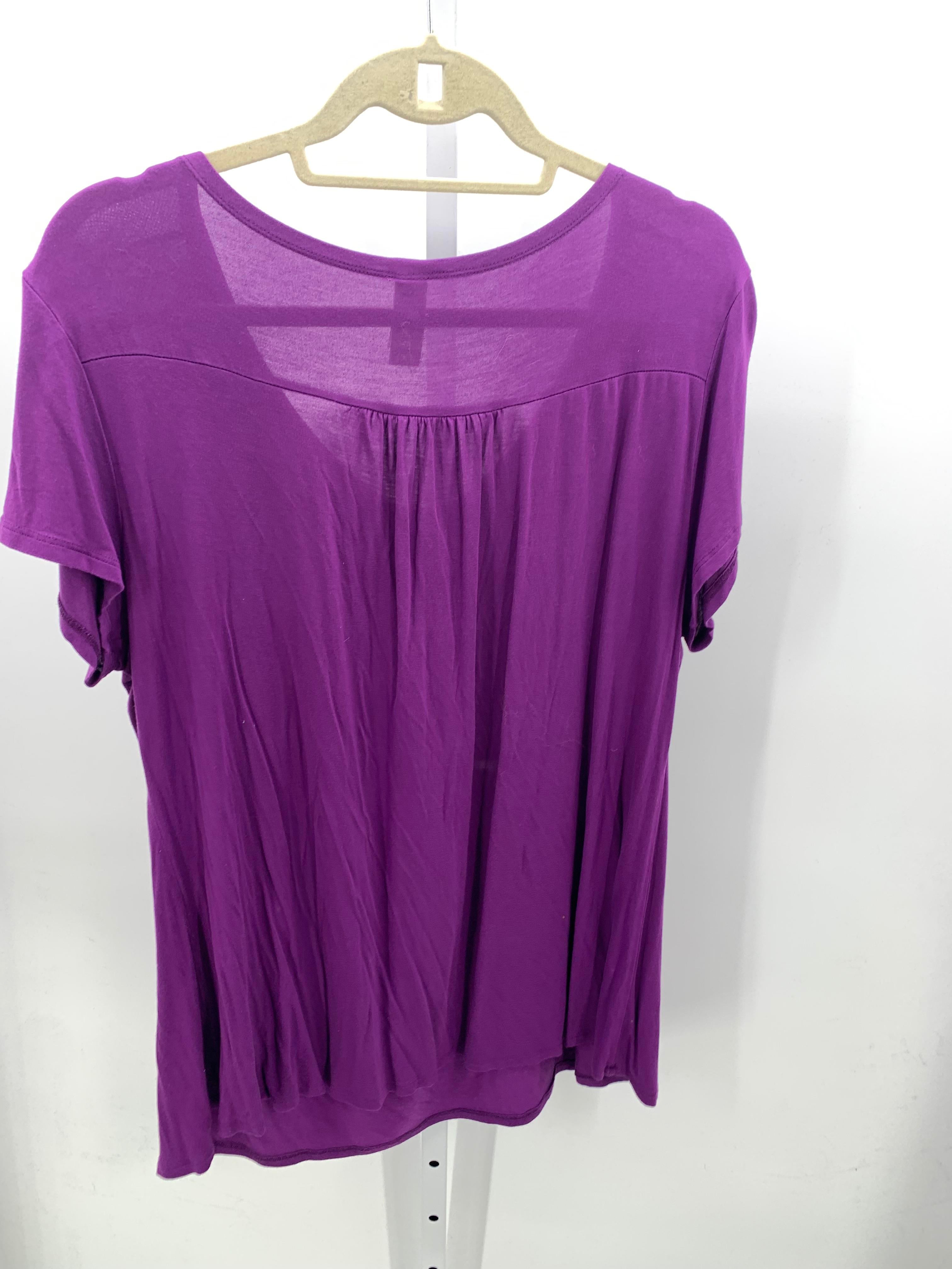 Size 2X Womens Short Sleeve Shirt