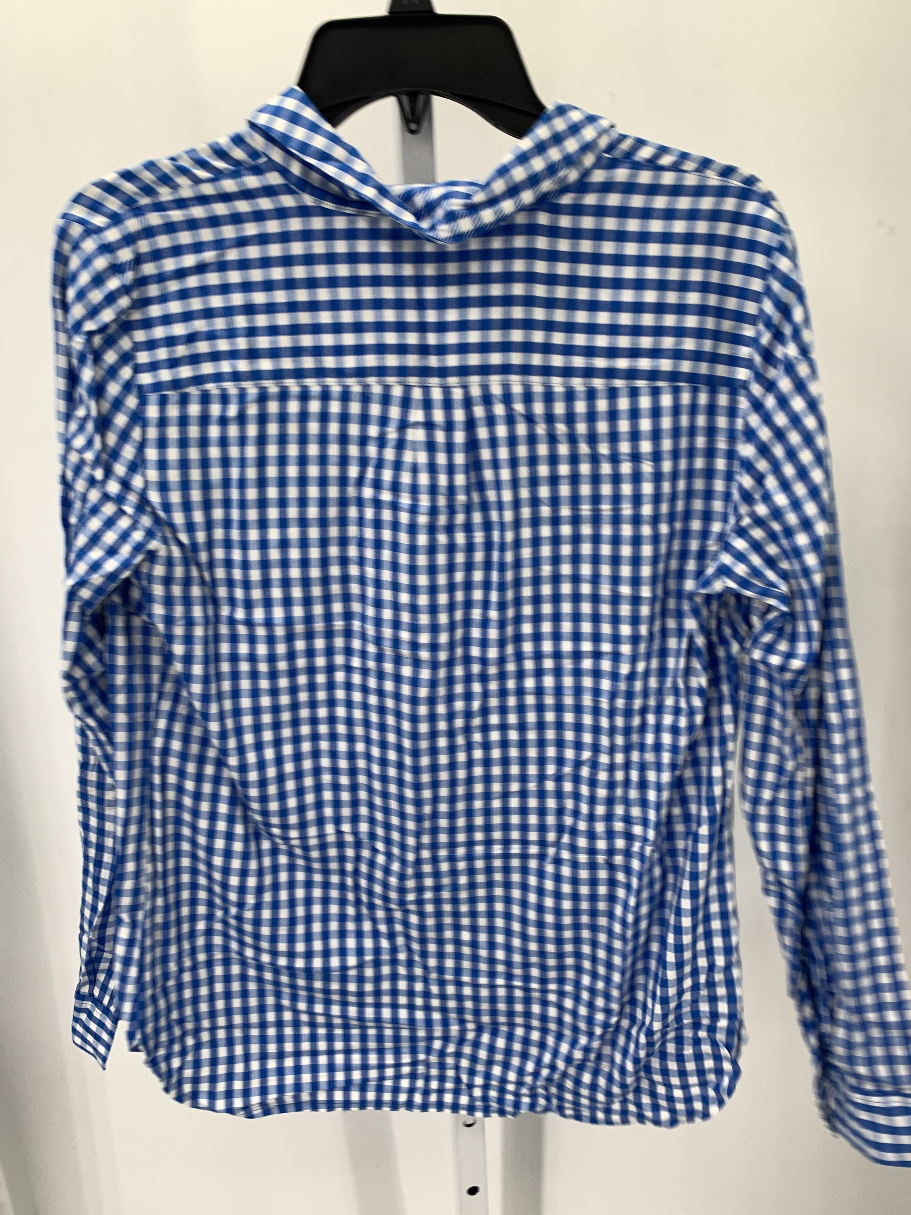 Talbots Size Small Misses Long Sleeve Shirt