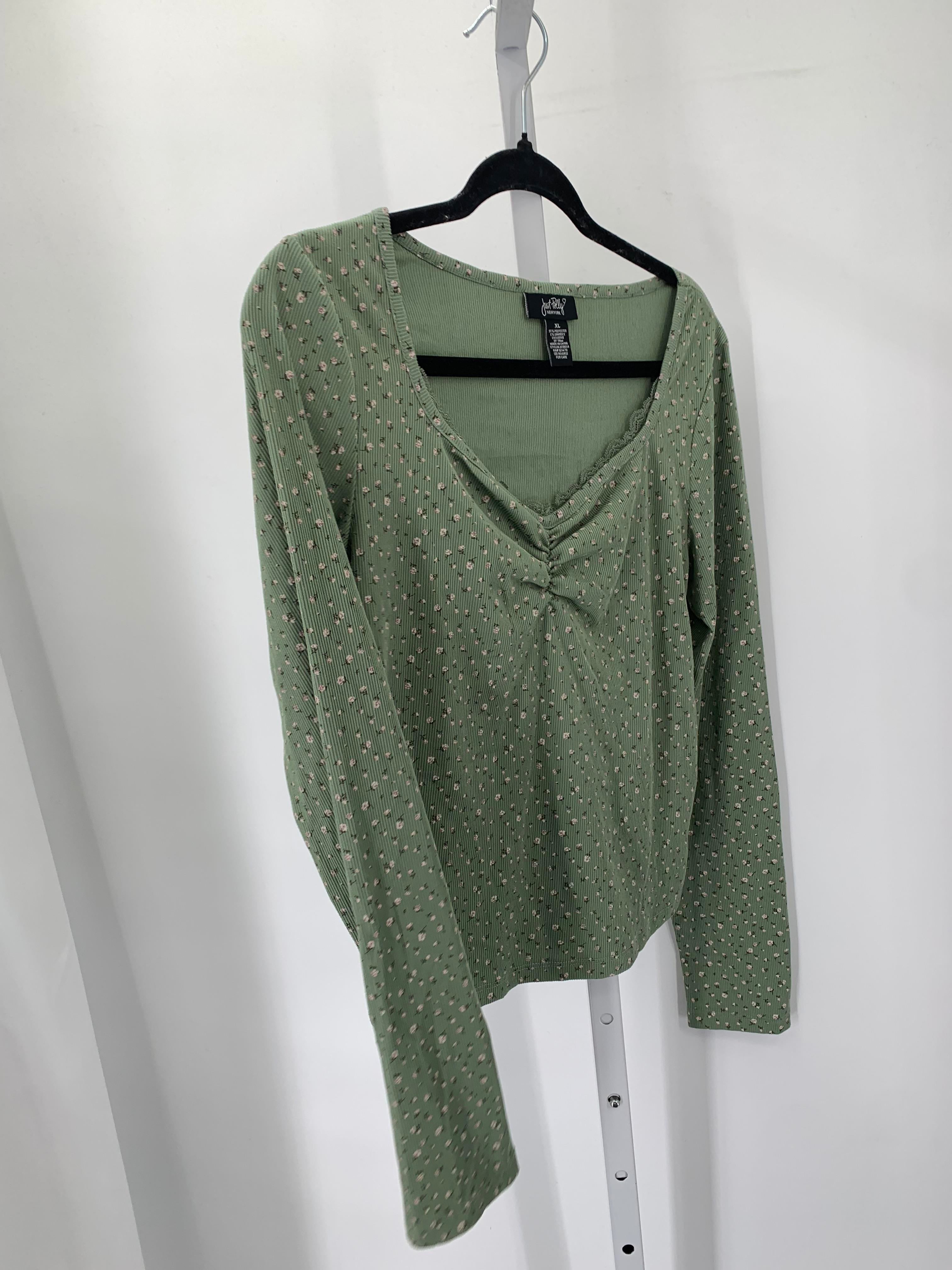 Size Extra Large Juniors Long Sleeve Shirt
