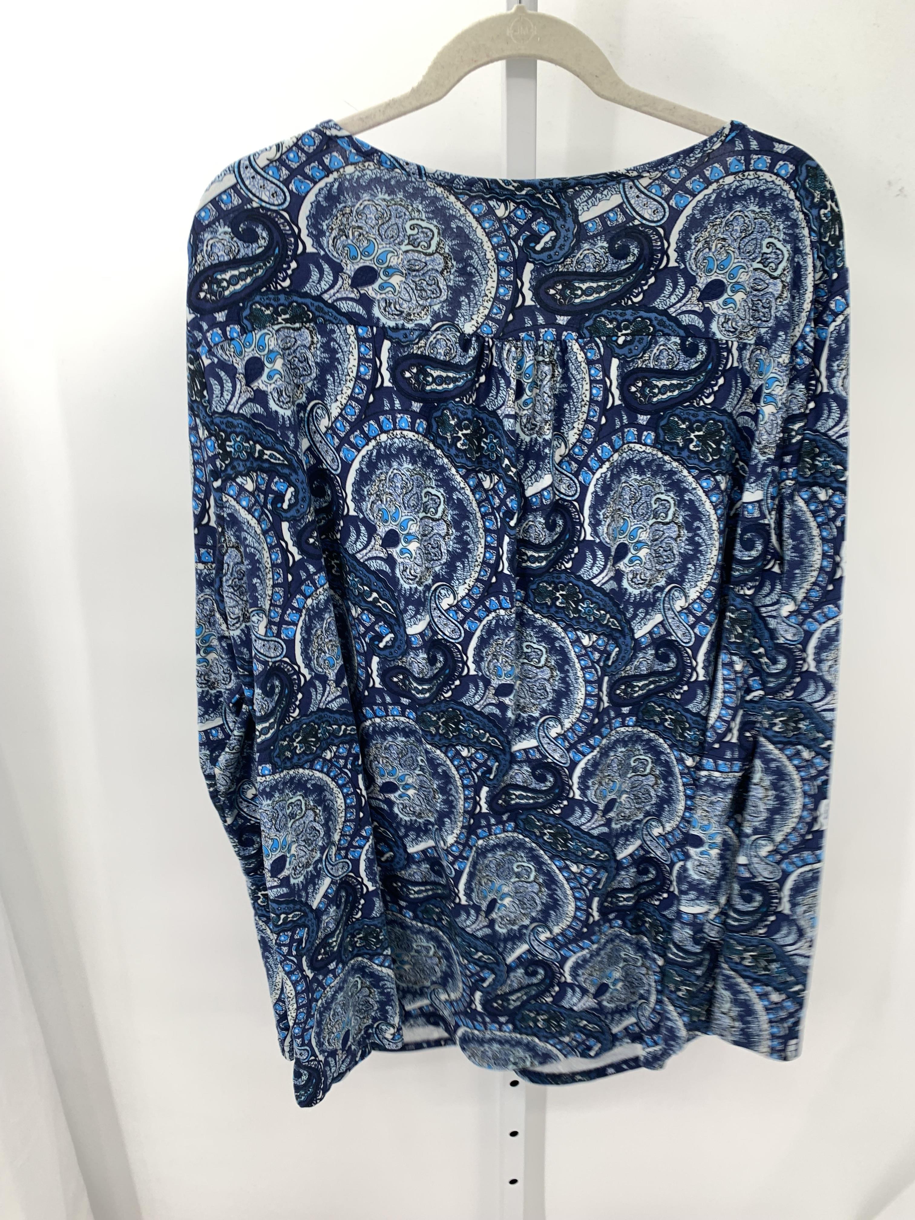 Size 4X Womens Long Sleeve Shirt