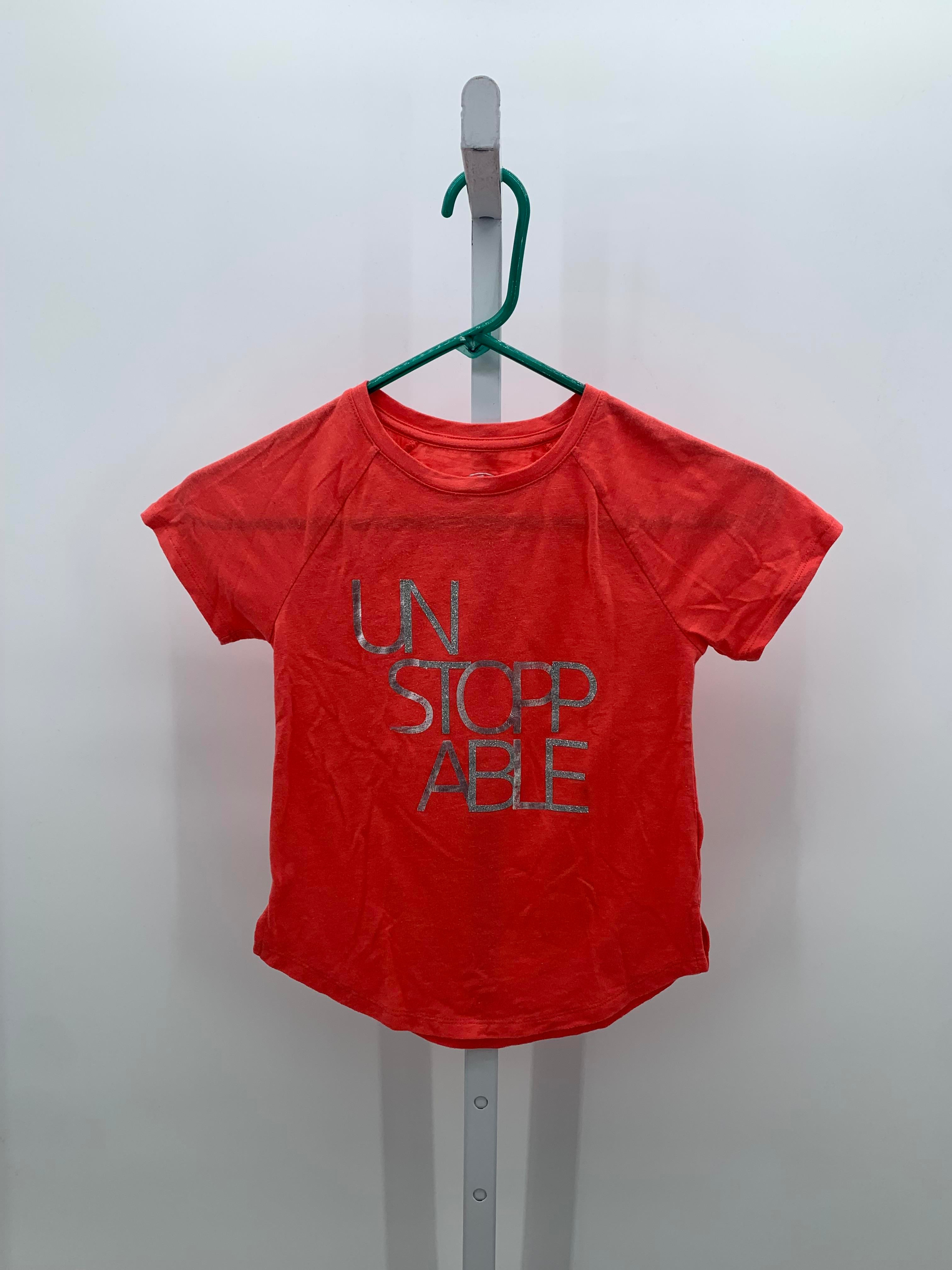Athletic Works Size 4-5 Girls Short Sleeve Shirt