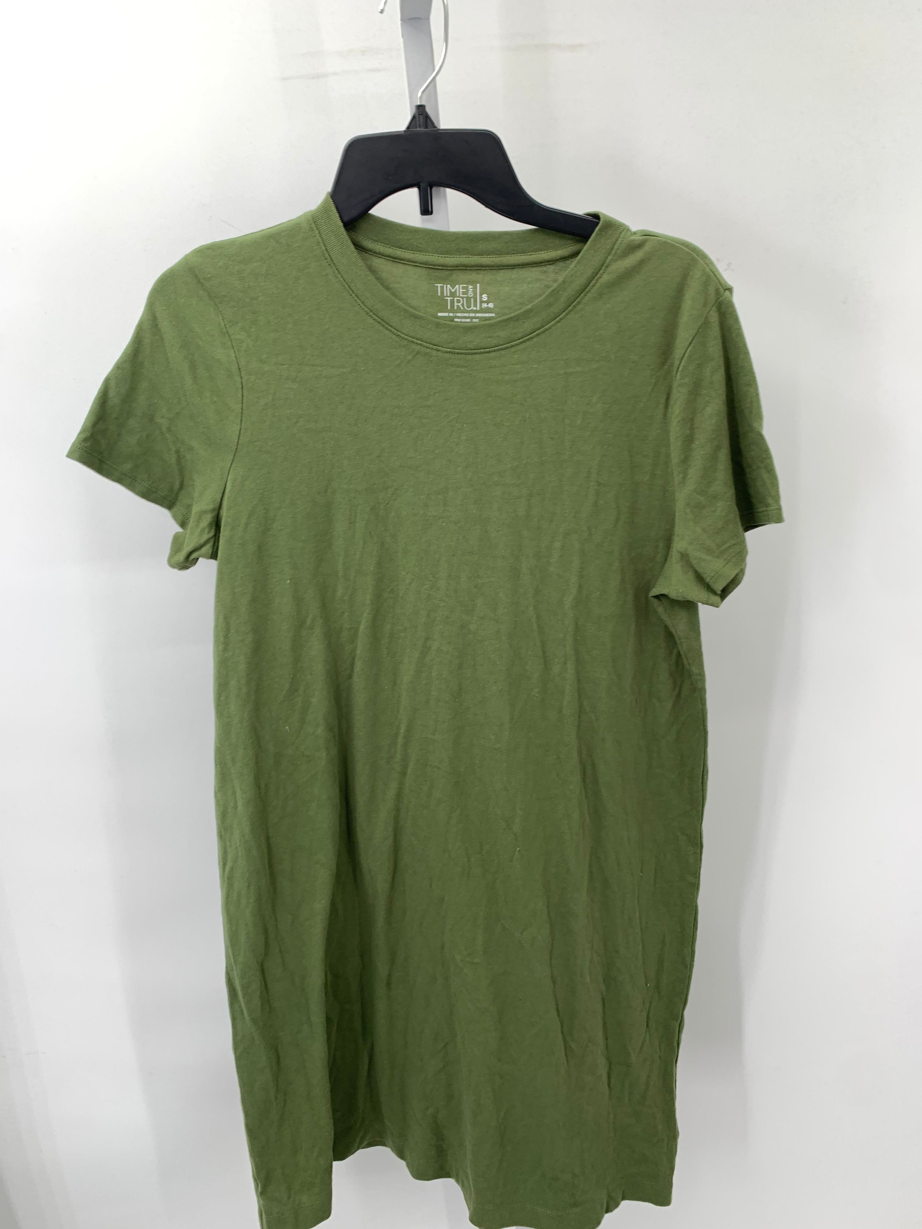 Time and Tru Size Small Misses Short Sleeve Dress