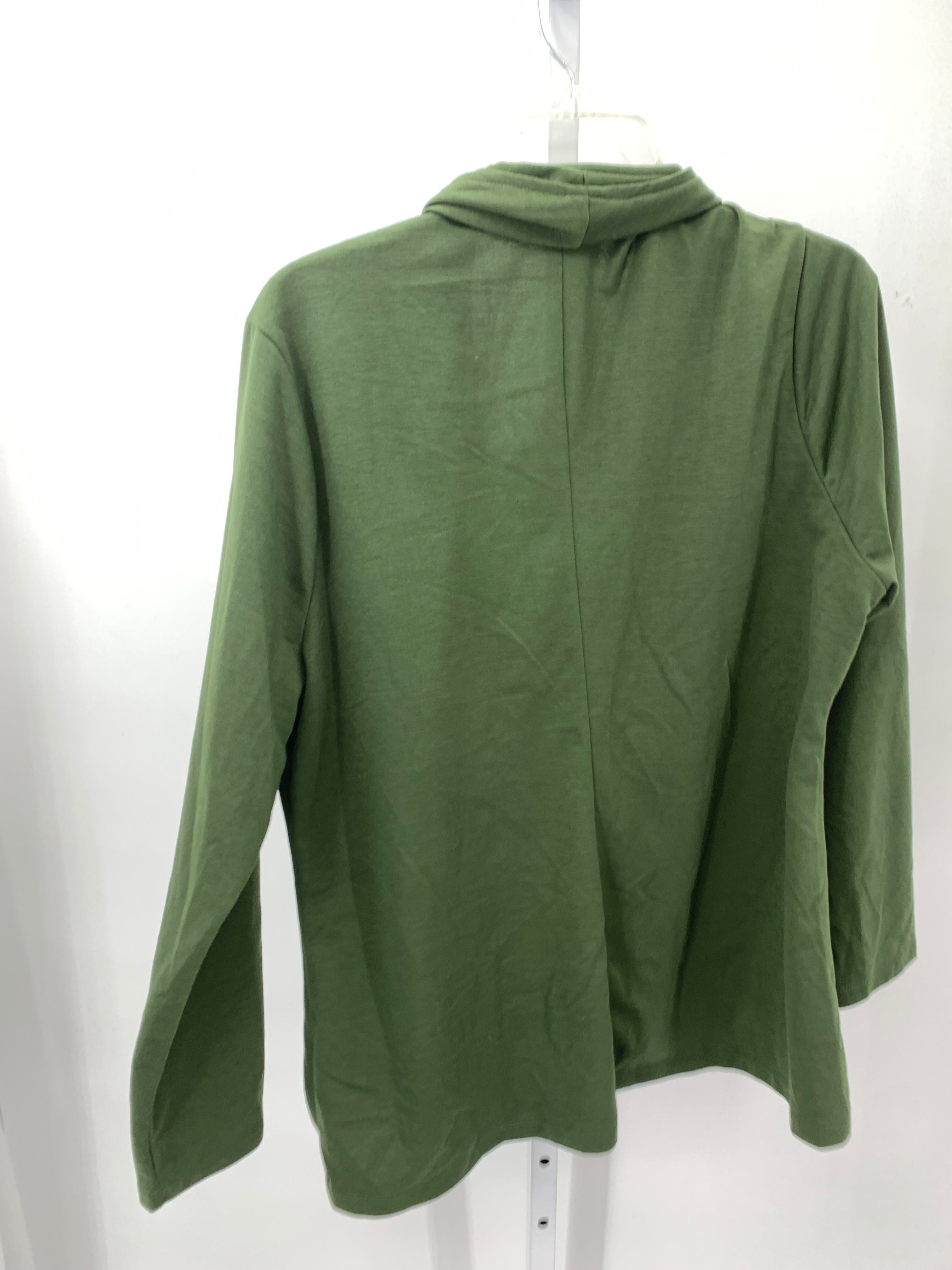 Size 1X Womens Sweat Jacket