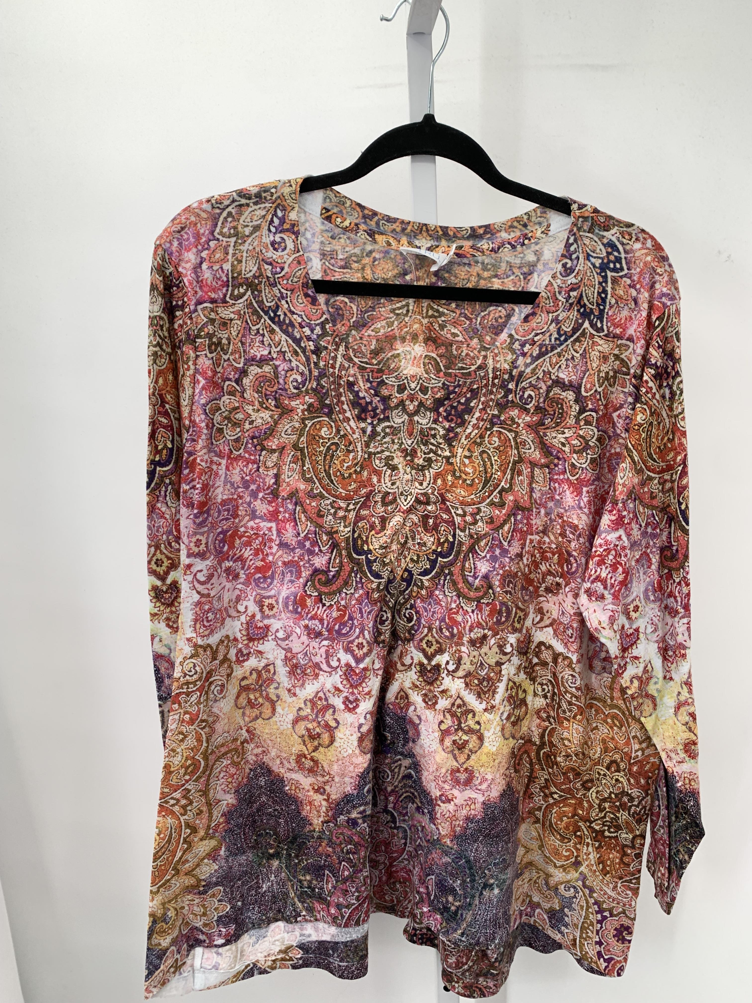 Time and Tru Size XXXL Misses Long Sleeve Shirt