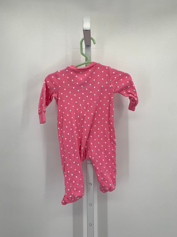 Carters Size 3 Months Girls Long Slv. Romper