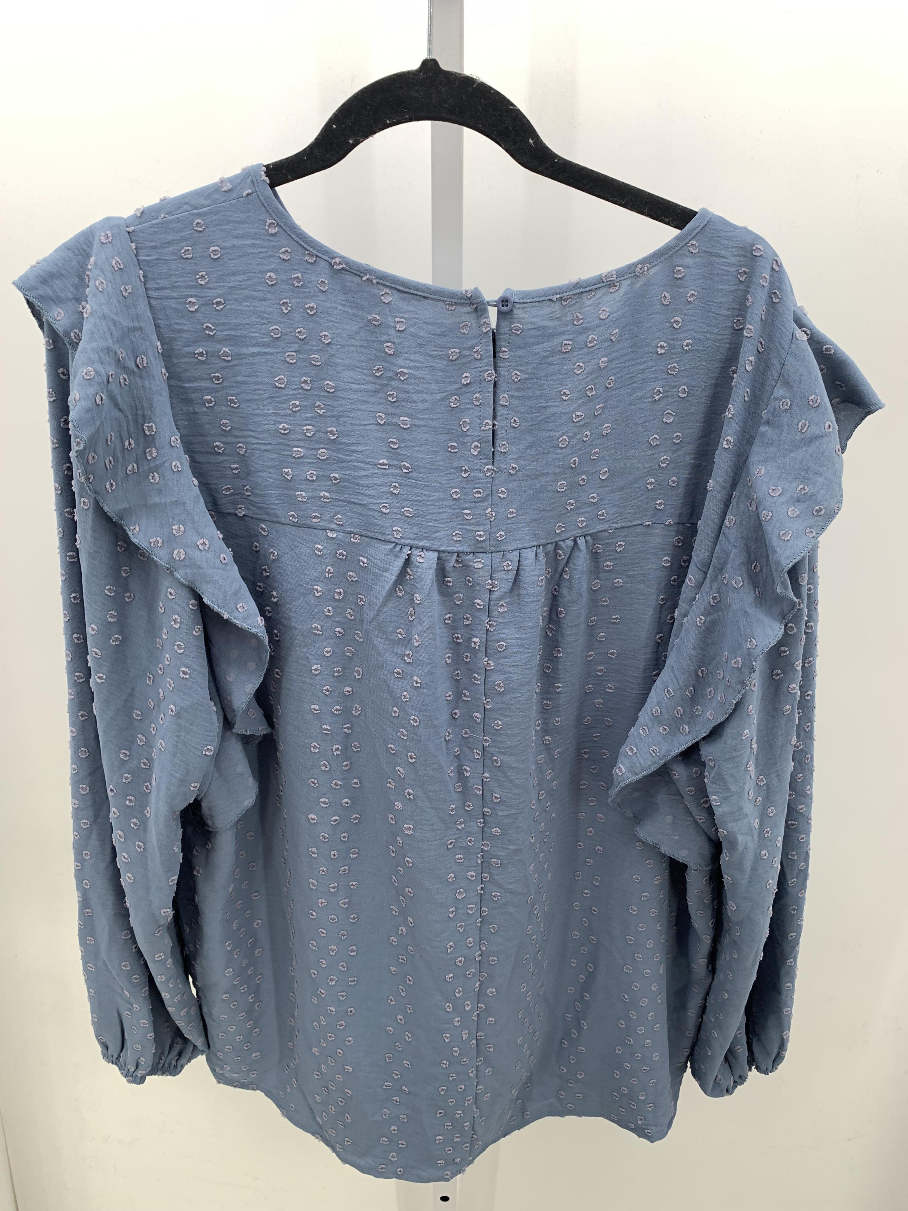 Size Extra Large Misses Long Sleeve Shirt