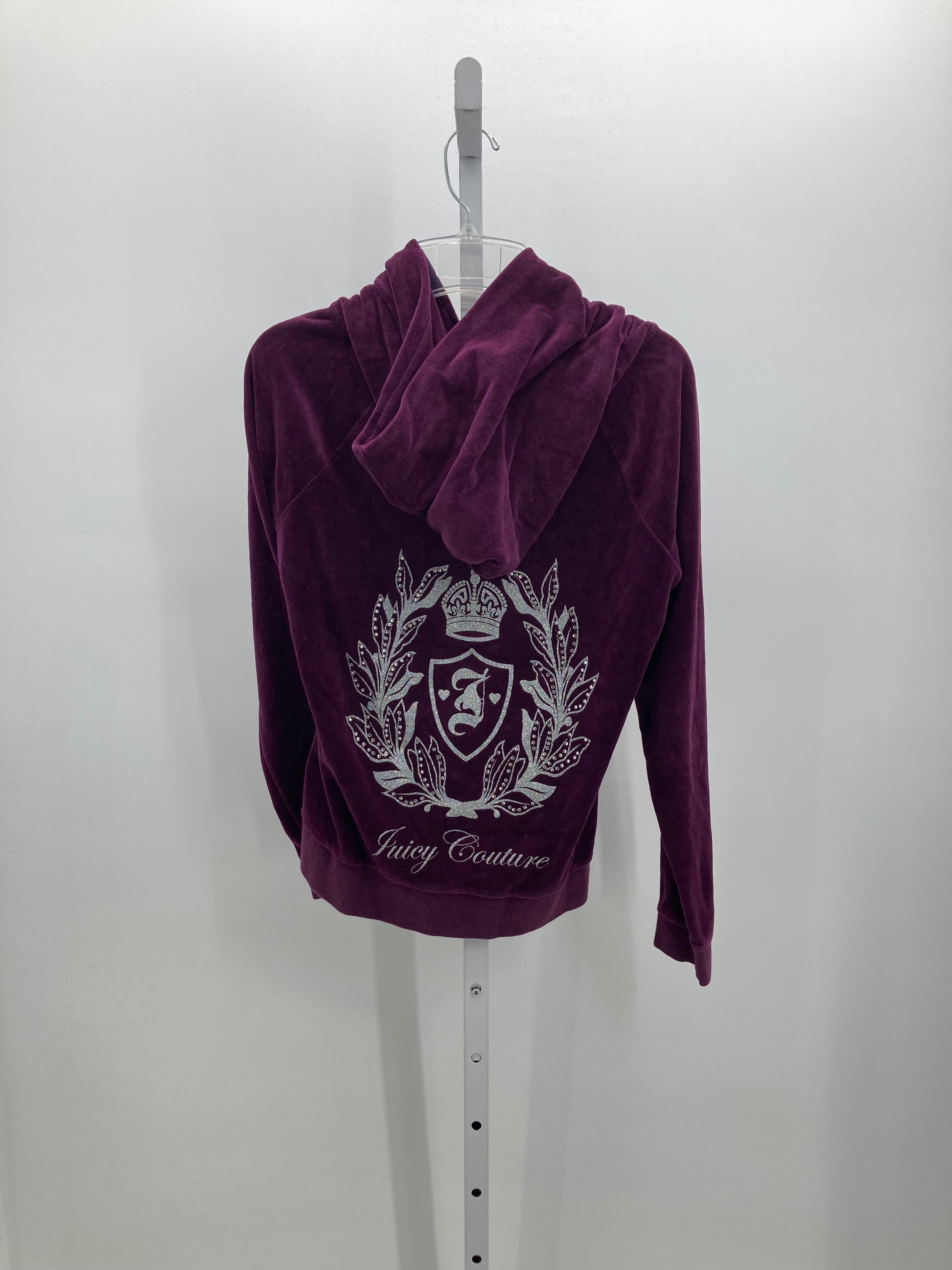 Juicy Couture Size Small Misses Fleece Jacket