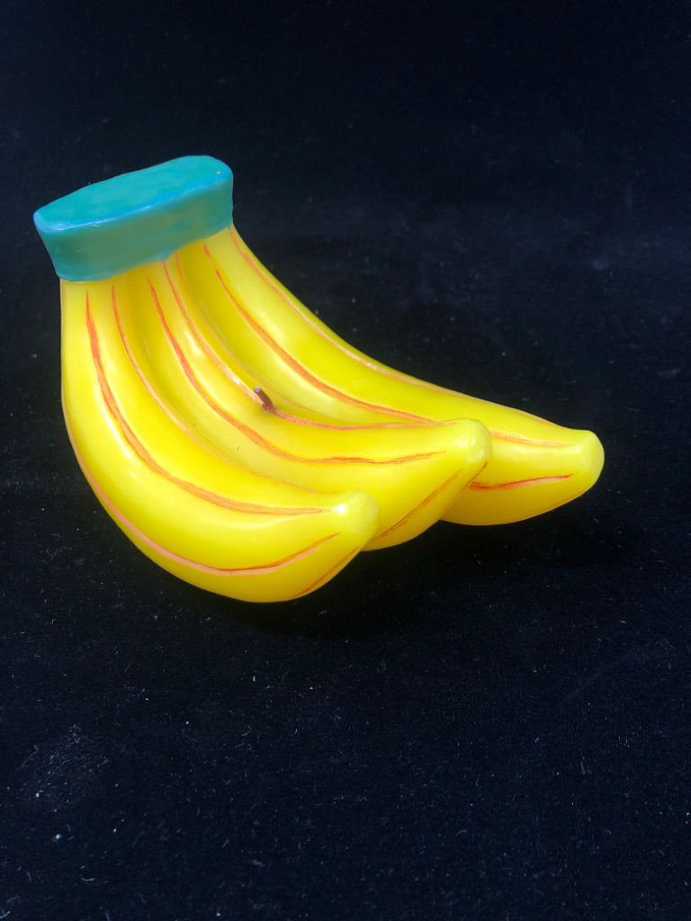 BANANA BUNCH WAX CANDLE.