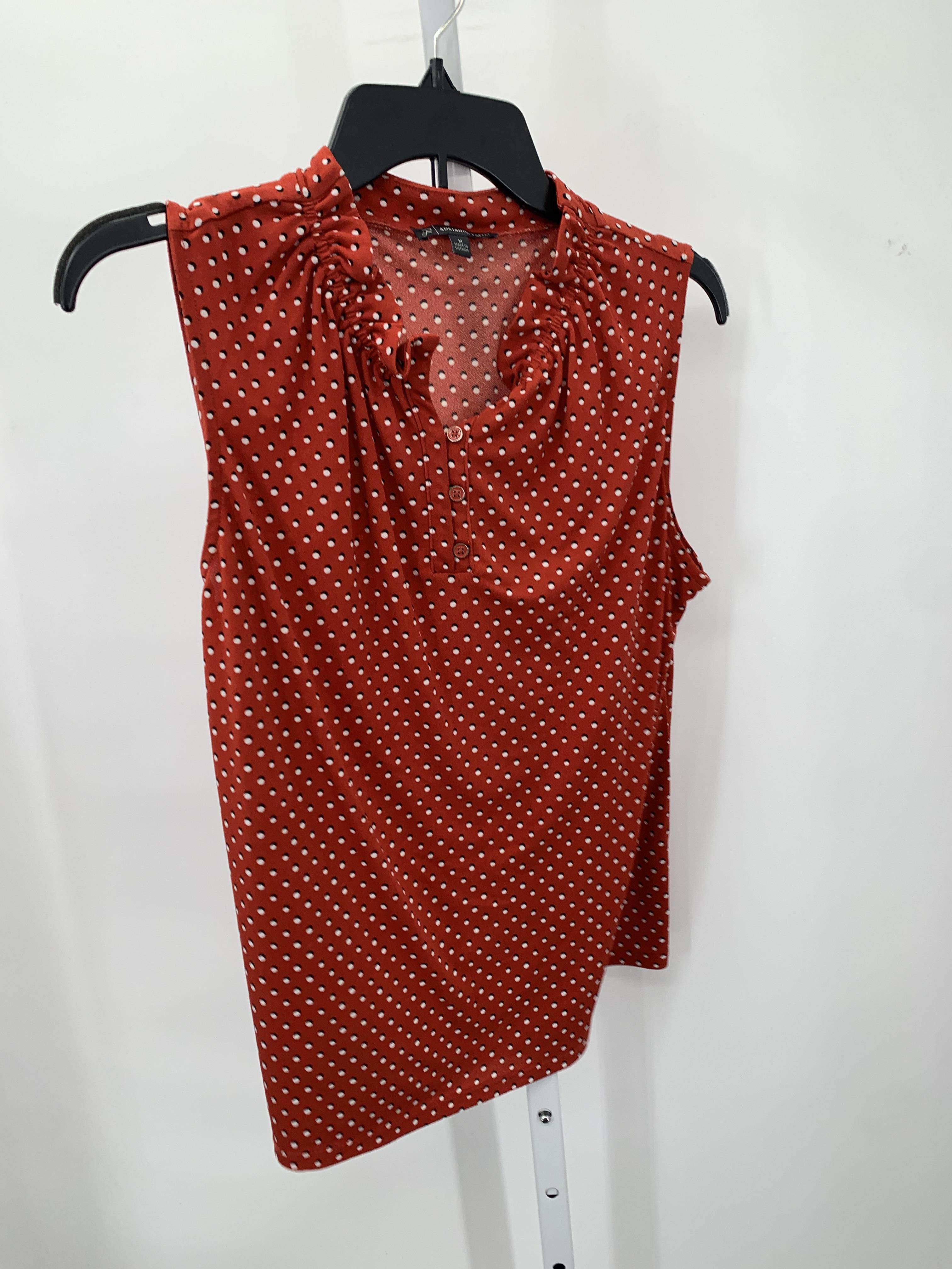 Adrianna Papell Size Medium Misses Sleeveless Shirt