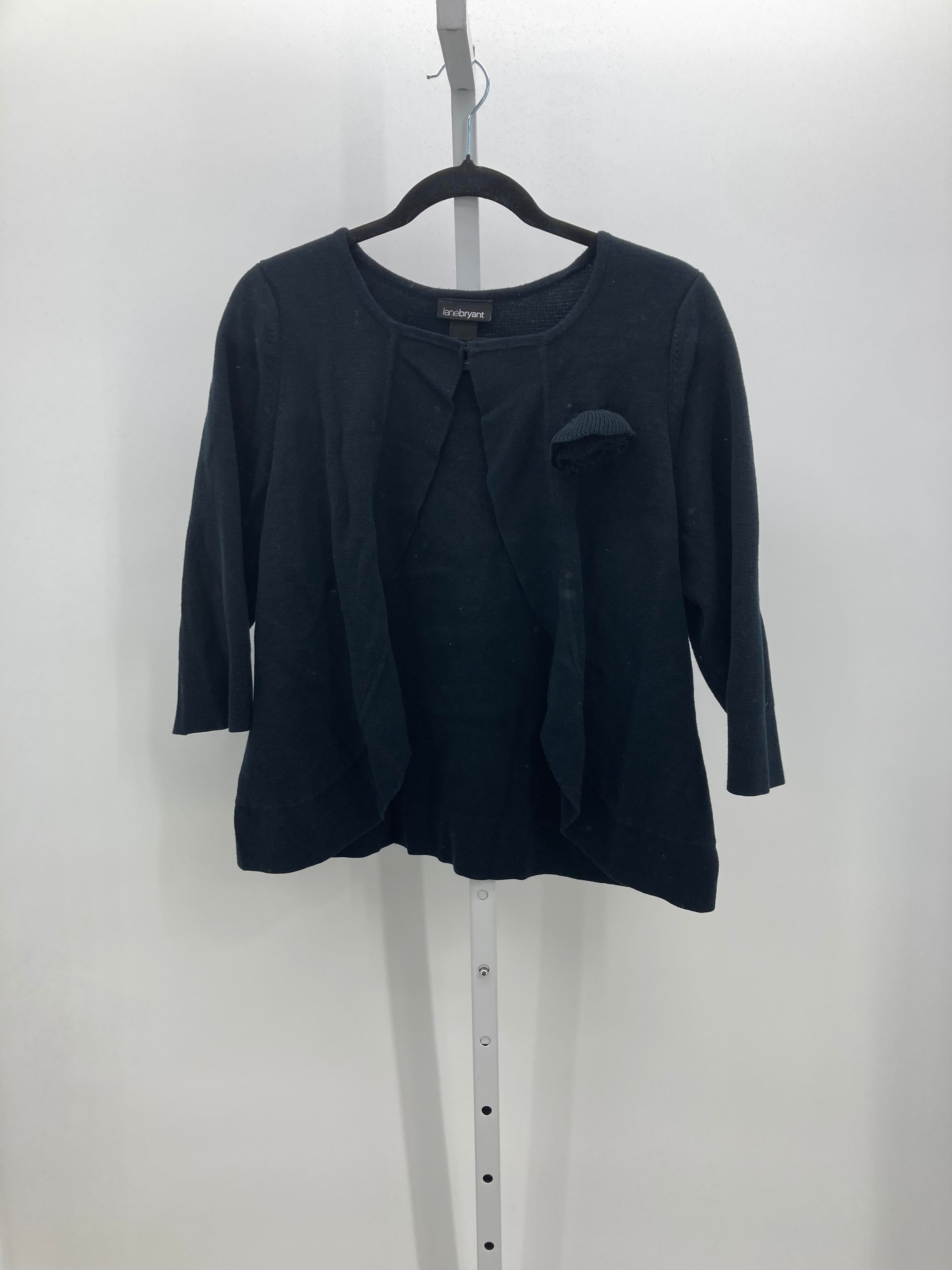 Lane Bryant Size 14/16 W Womens 3/4 Sleeve Sweater