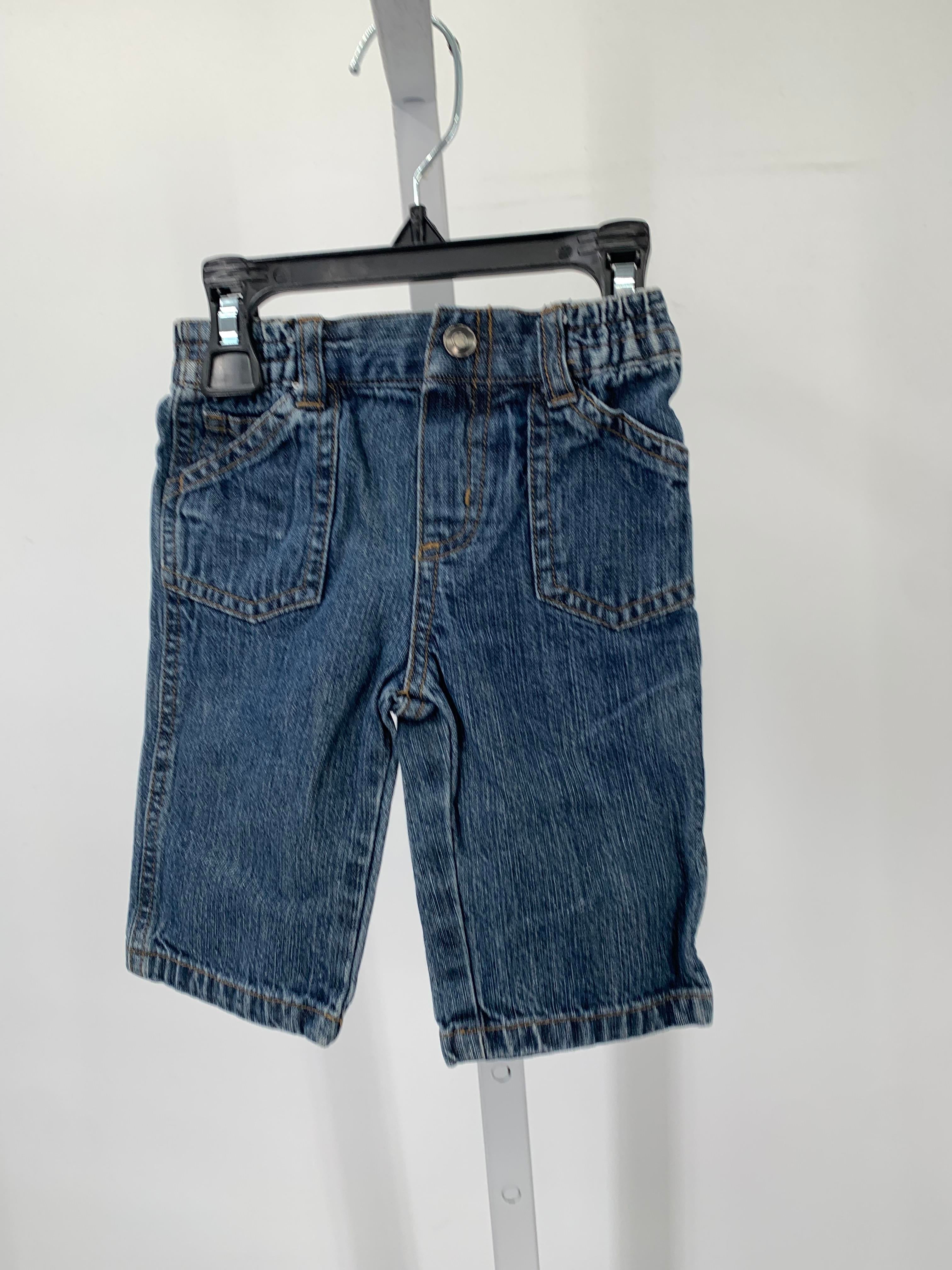 ELASTIC WAIST JEANS