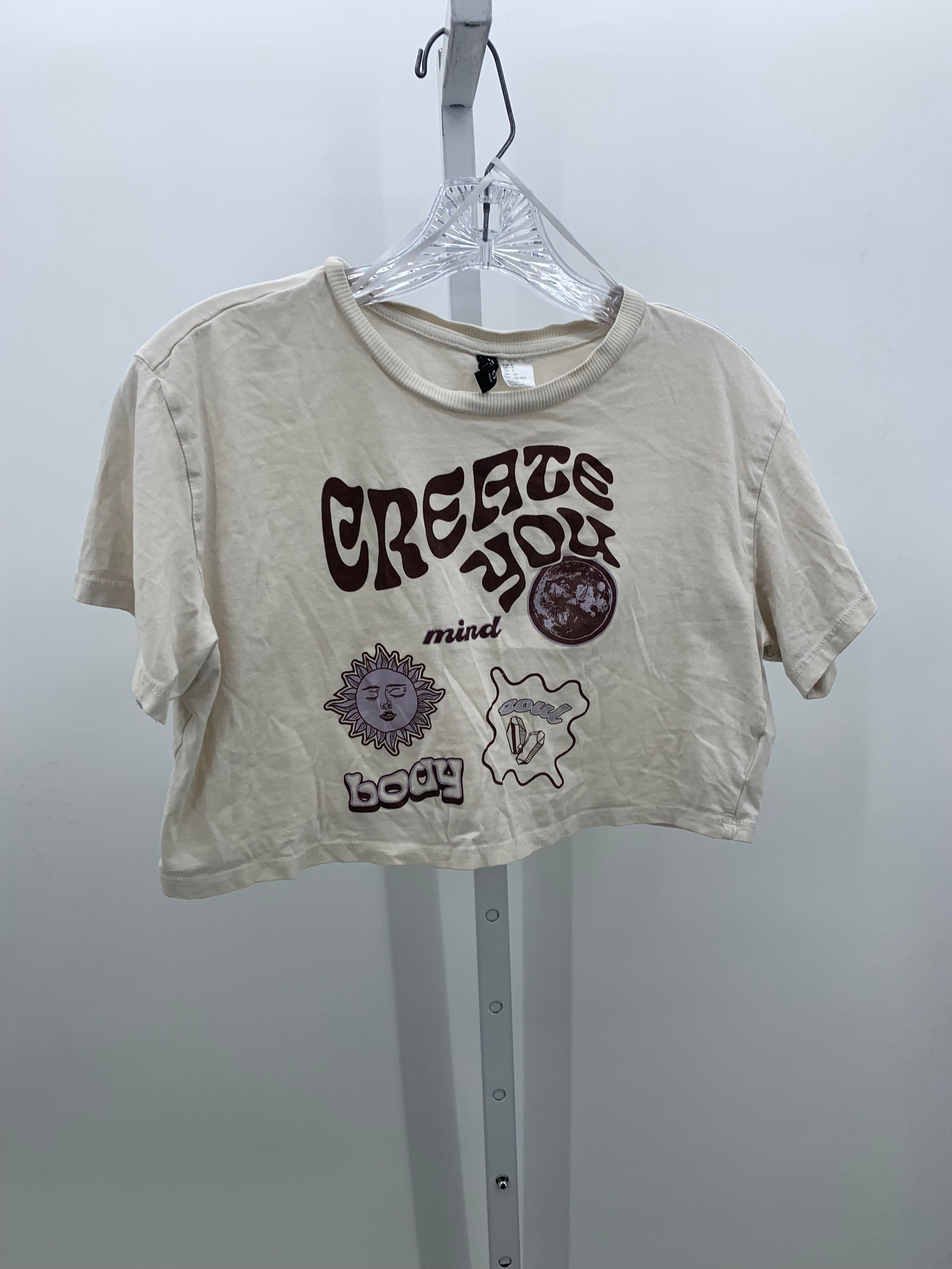 Divided Size Small Juniors Short Sleeve Shirt