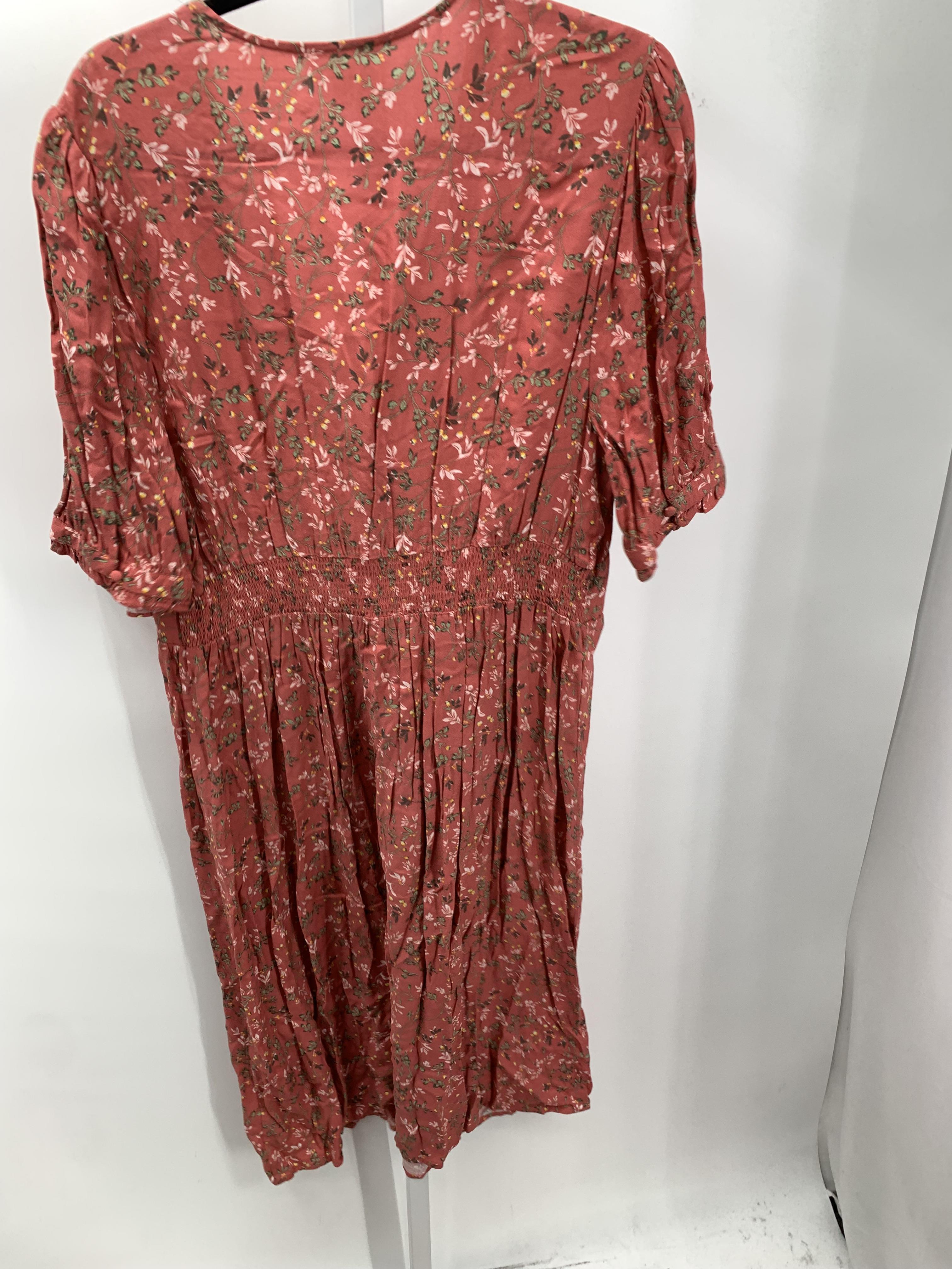 Time and Tru Size Extra Large Misses Short Sleeve Dress