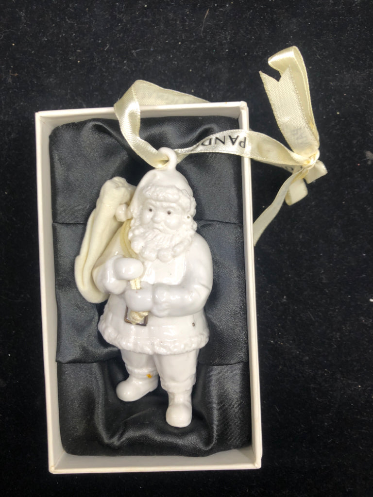 PANDORA SANTA ORNAMENT IN BOX.