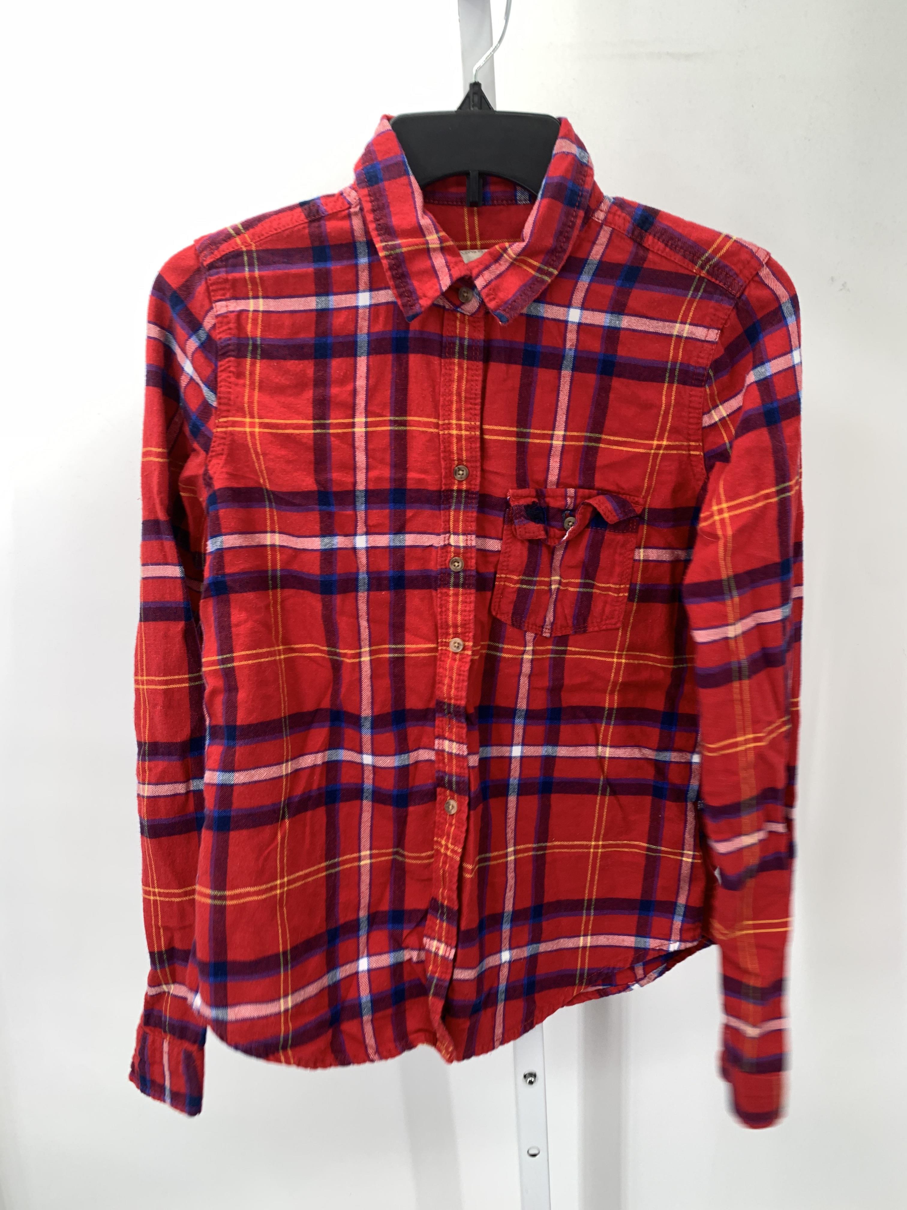 Abercrombie Size Medium Juniors Long Sleeve Shirt