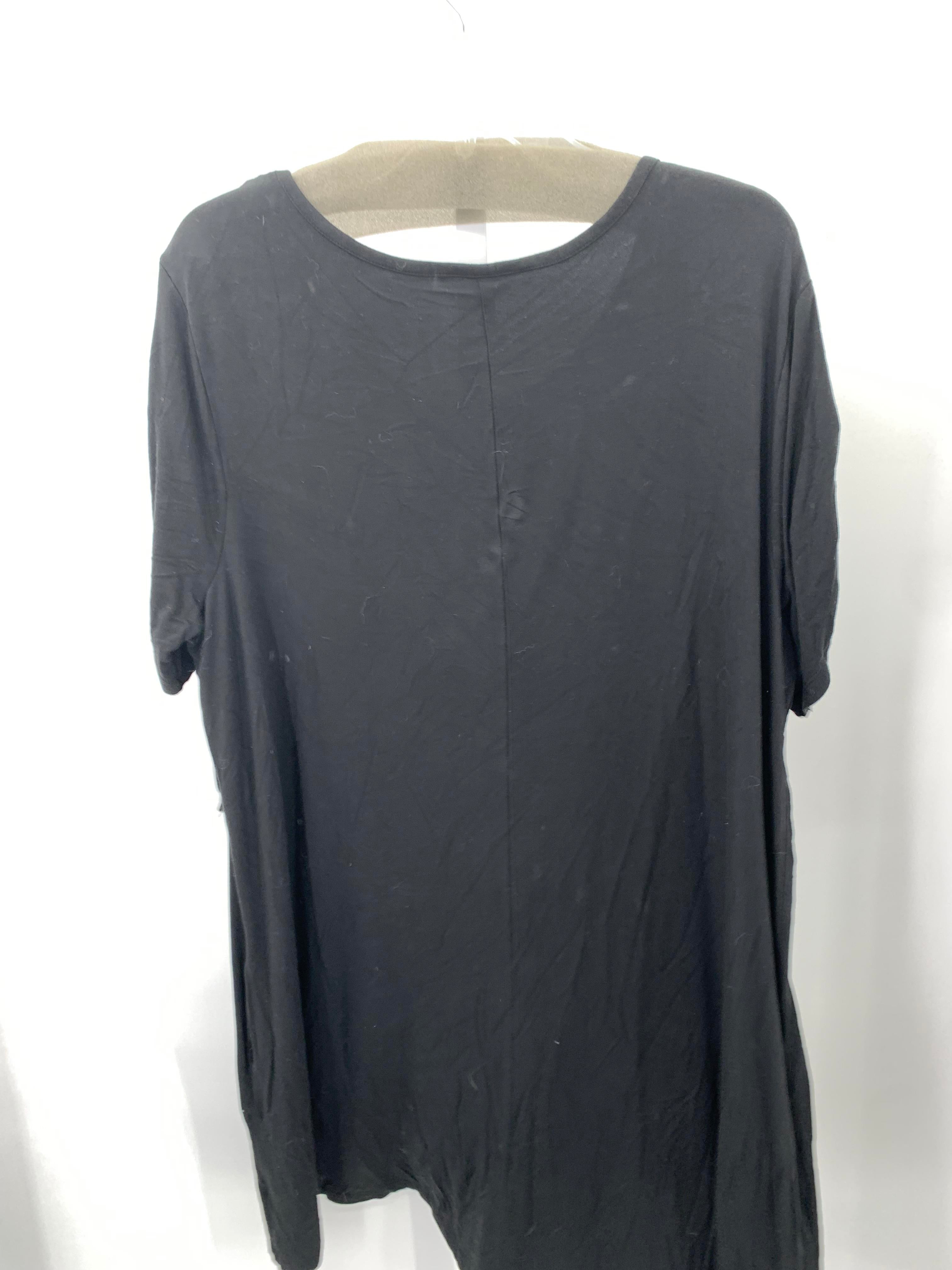 Terra & Sky Size 2X Womens Short Sleeve Dress