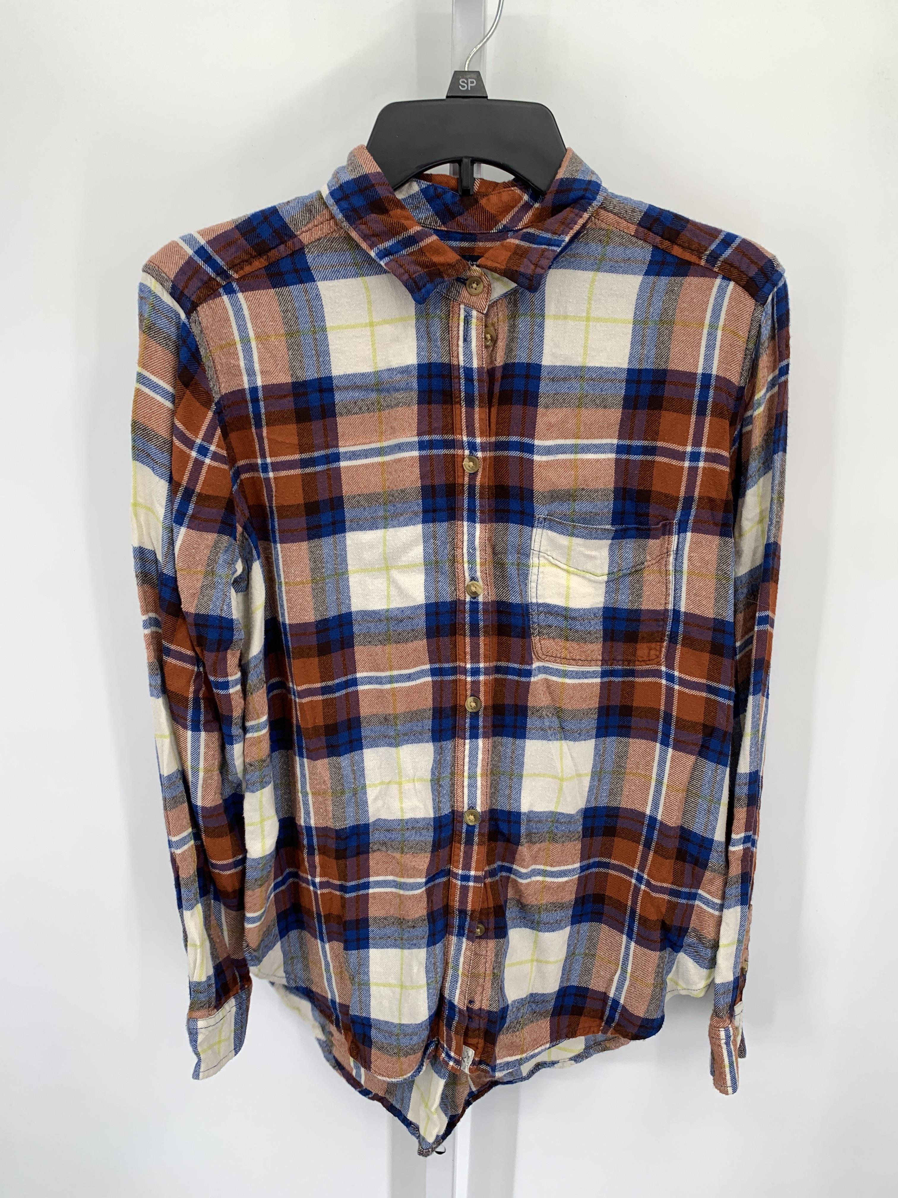 American Eagle Size Medium Juniors Long Sleeve Shirt