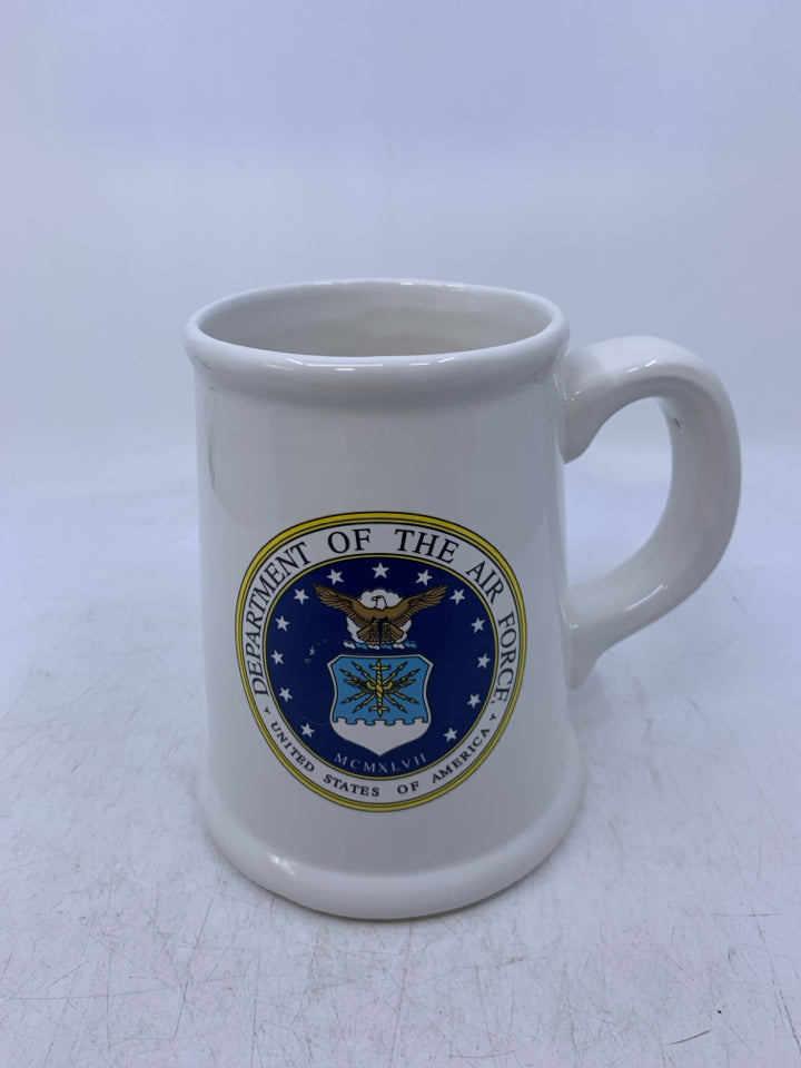 US AIR FORCE CERAMIC STEIN.